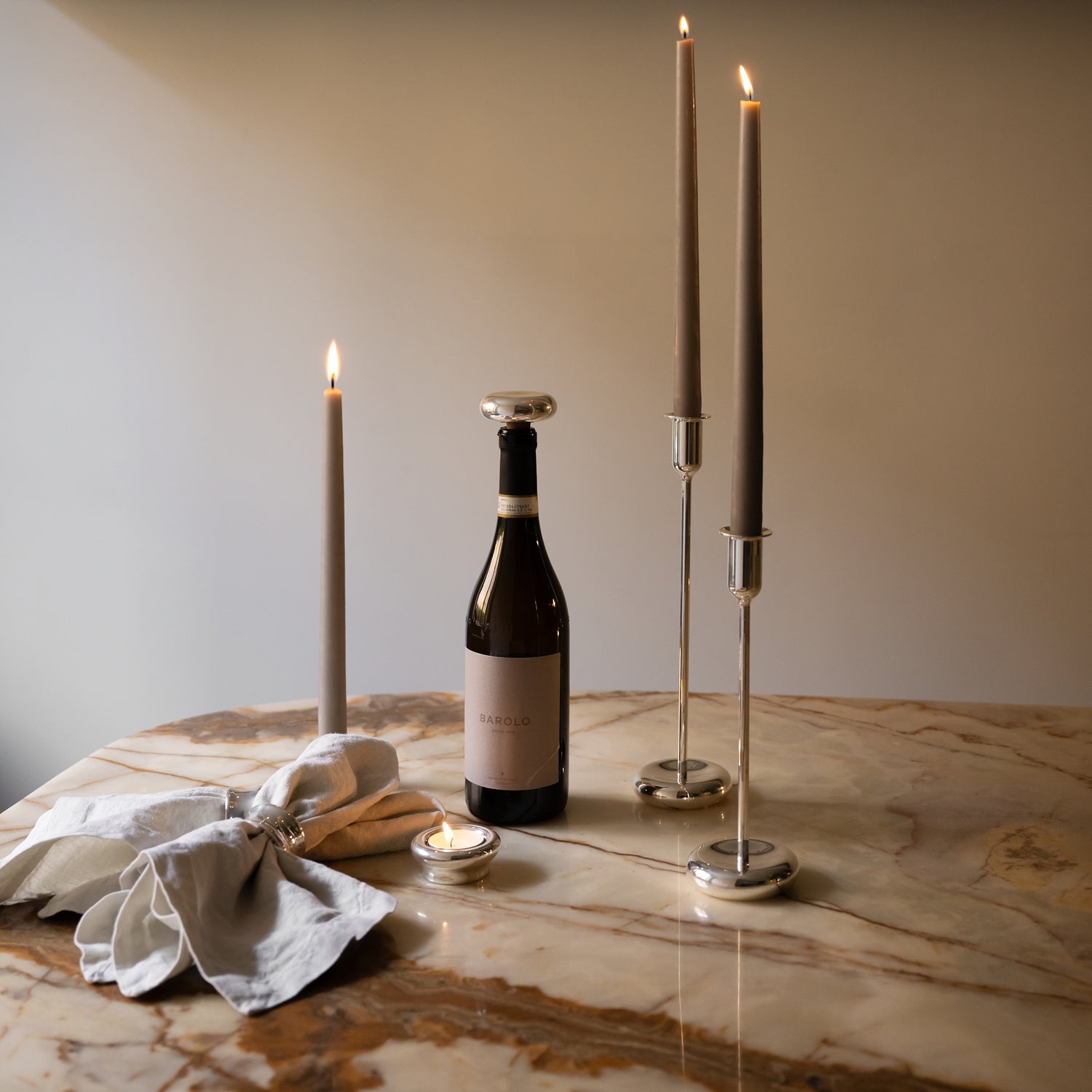 Silver Plated Bottle Stopper