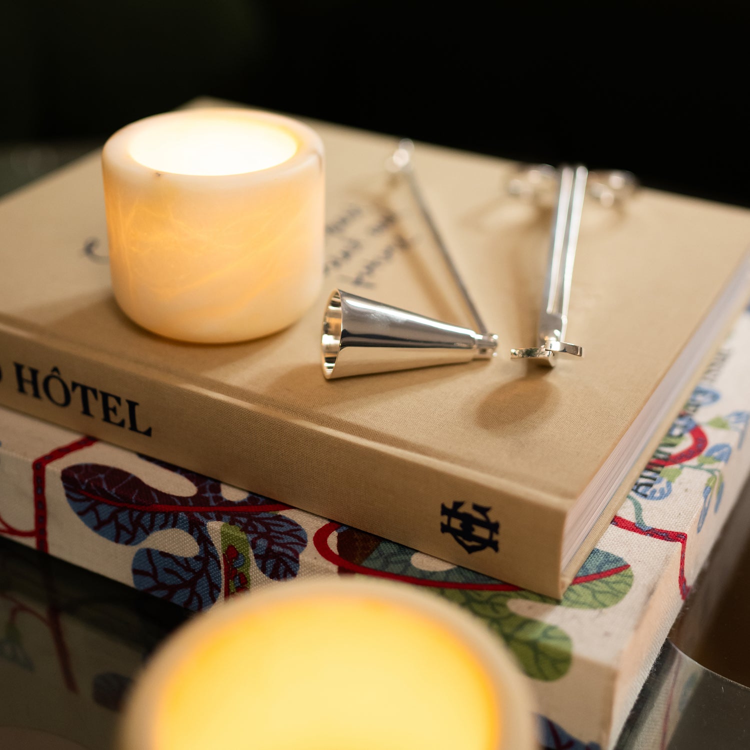 Alabaster Tea Light Holder