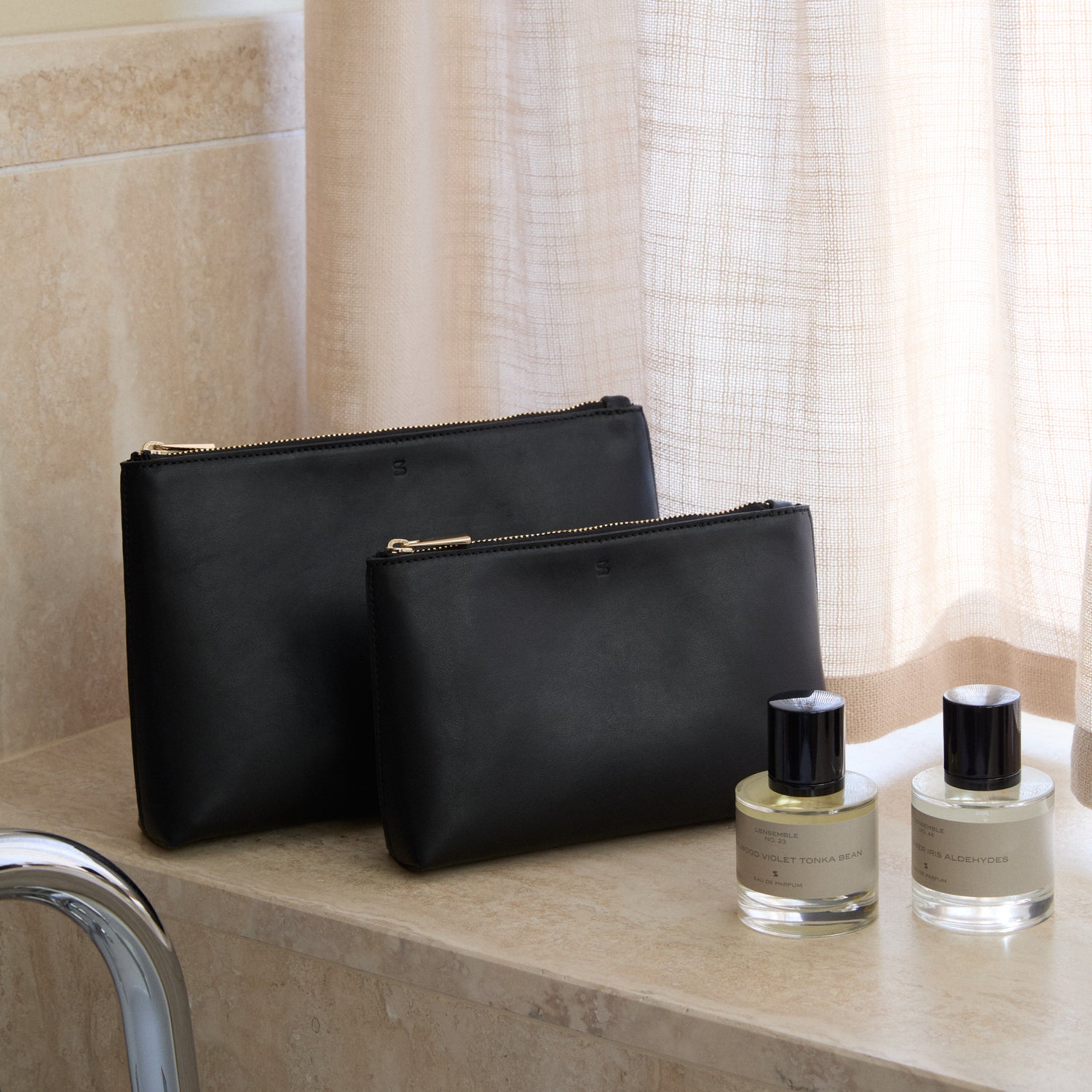 Nappa Leather Beauty Bag