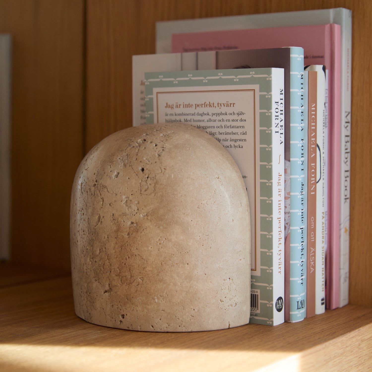 Travertine Bookend