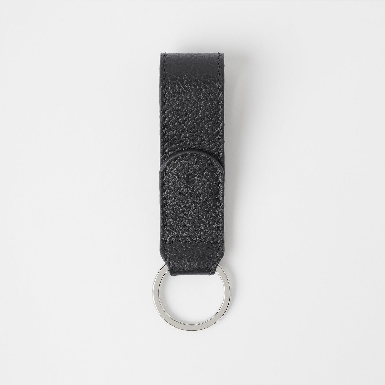 Full-Grain Leather Key Ring