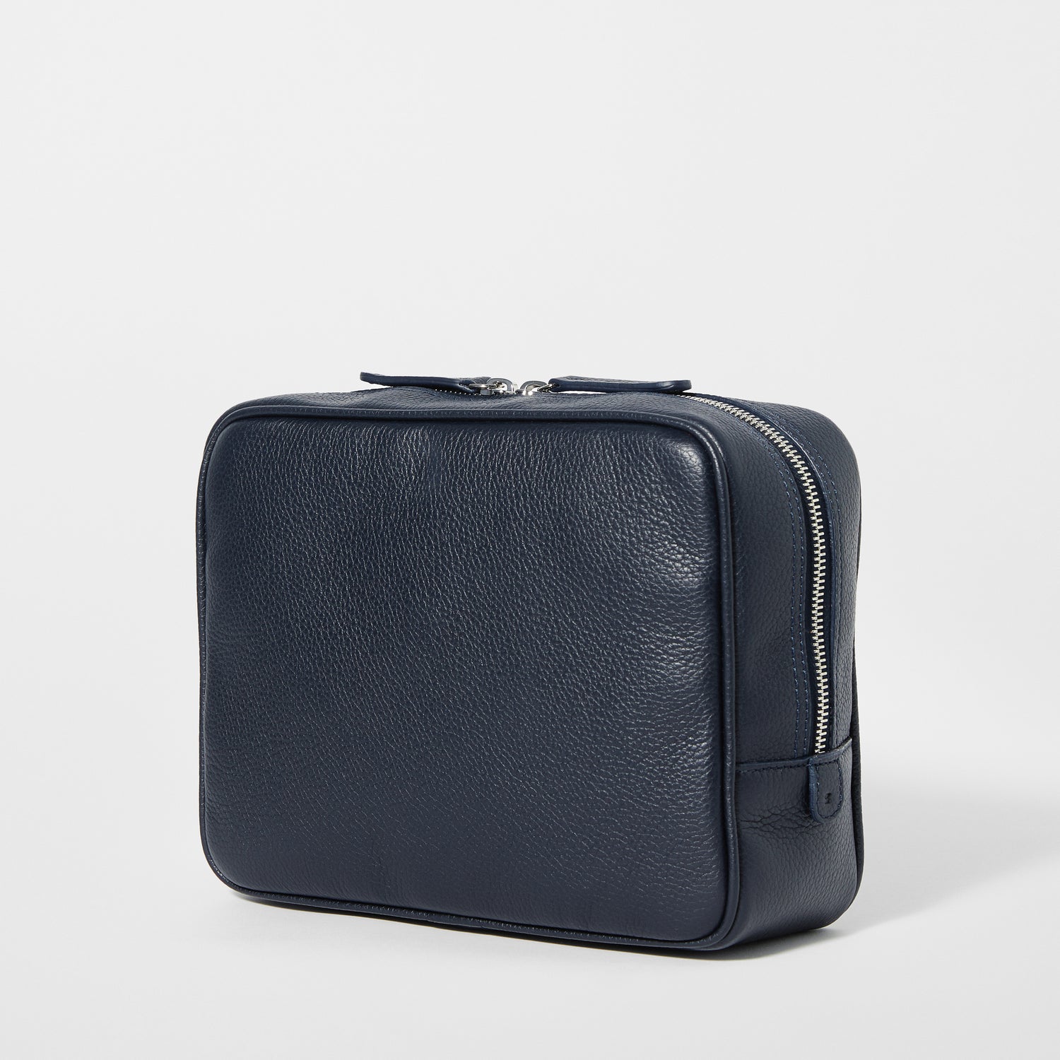 Full-Grain Leather Toiletry Bag