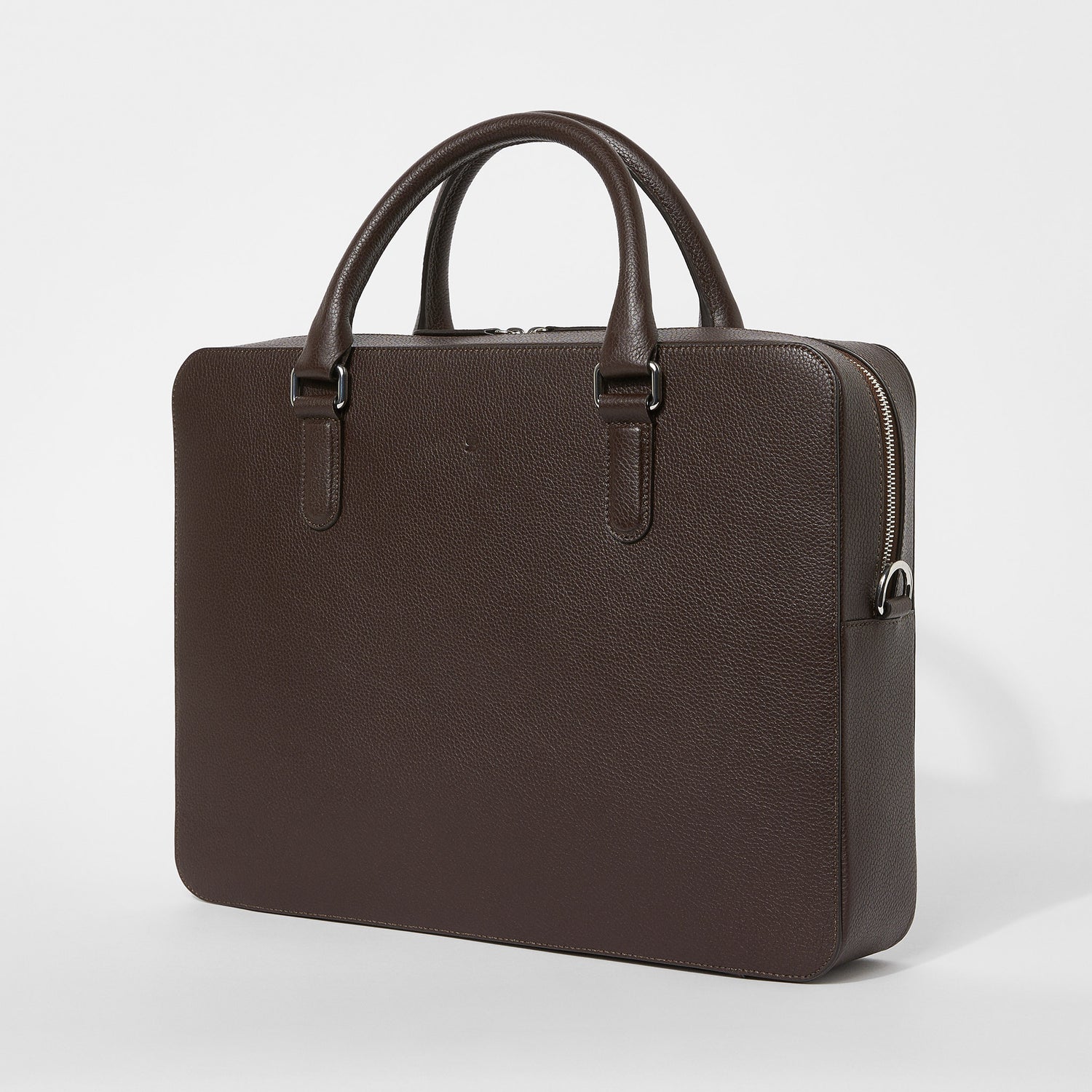Full-Grain Leather Briefcase