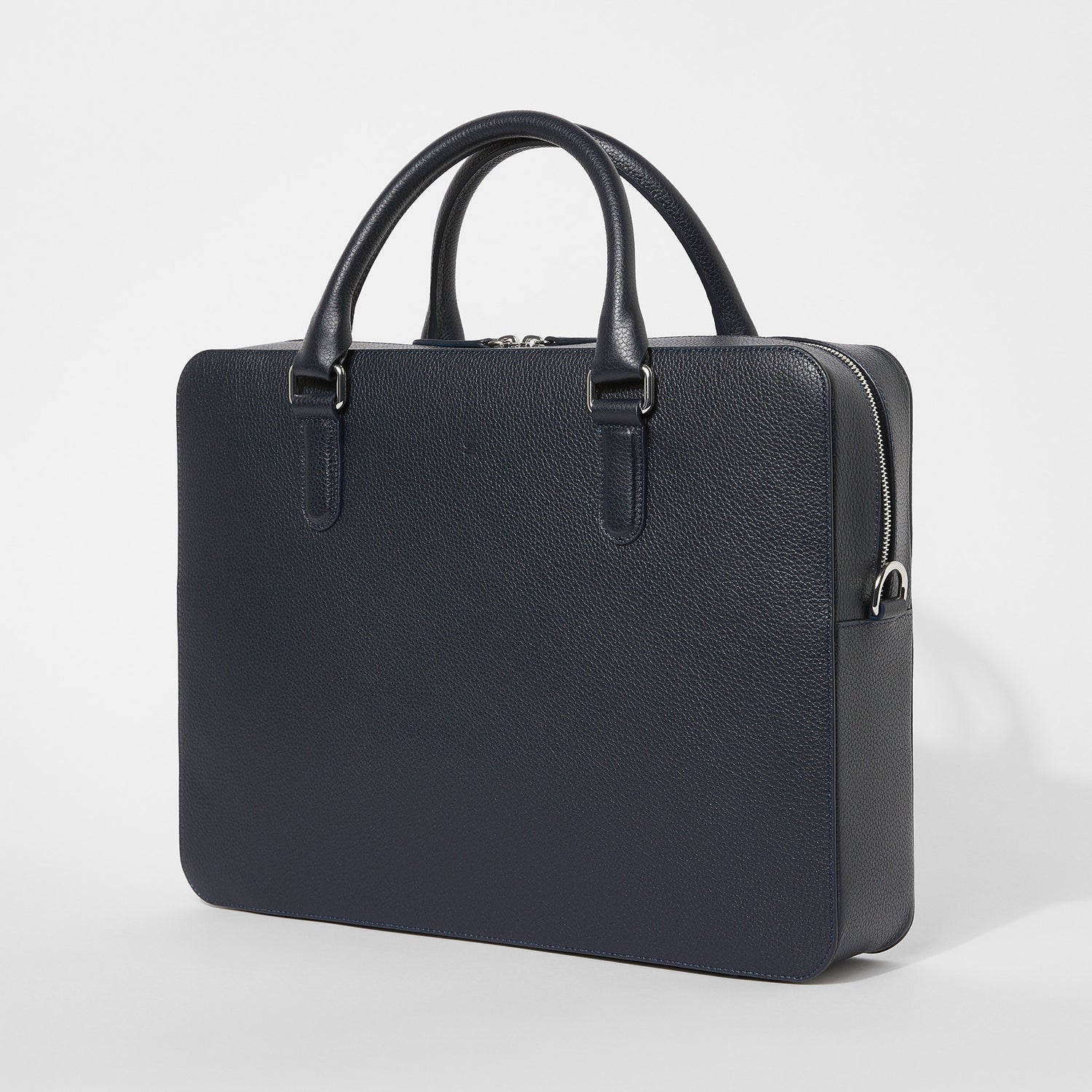 Full-Grain Leather Briefcase