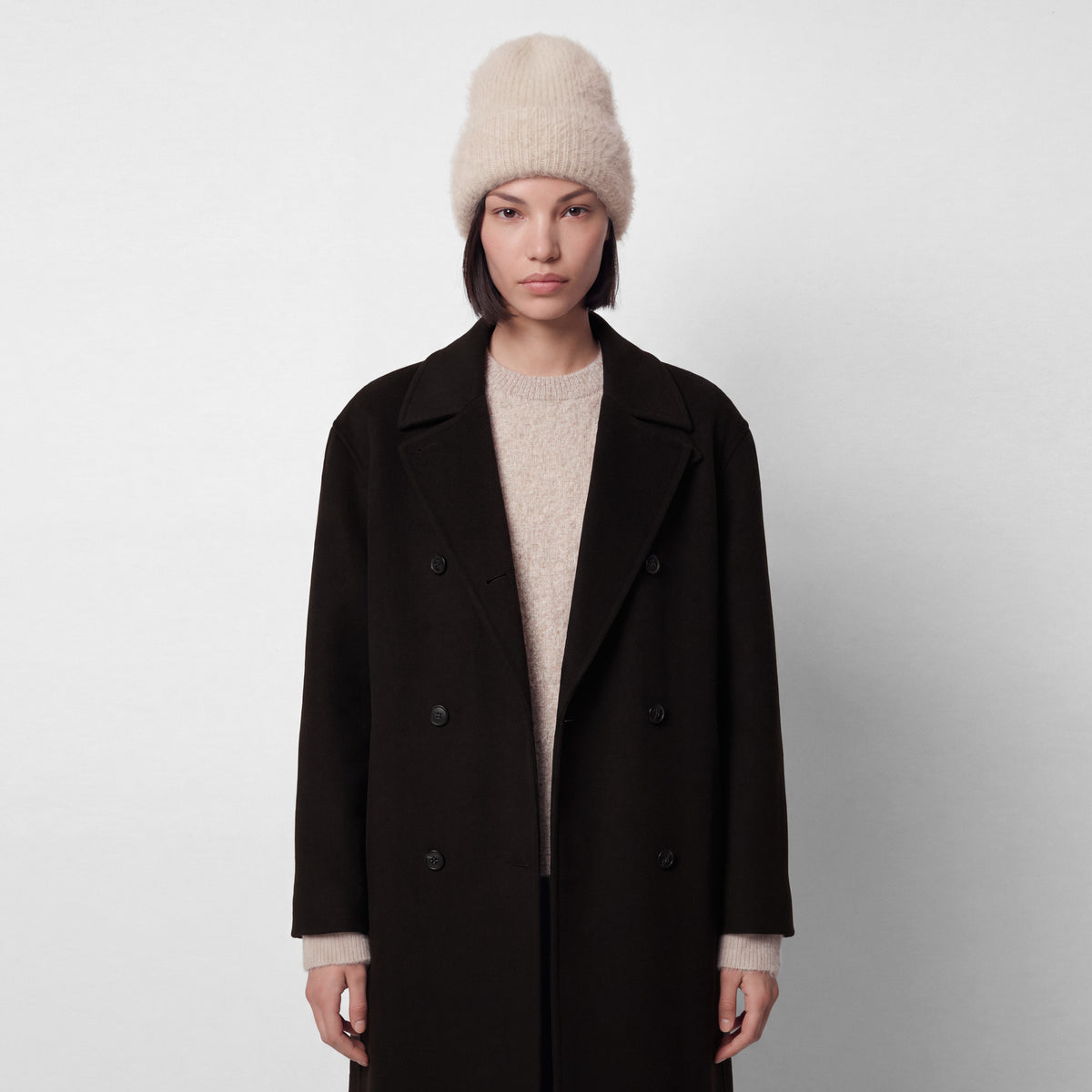 Brushed Cashmere Beanie