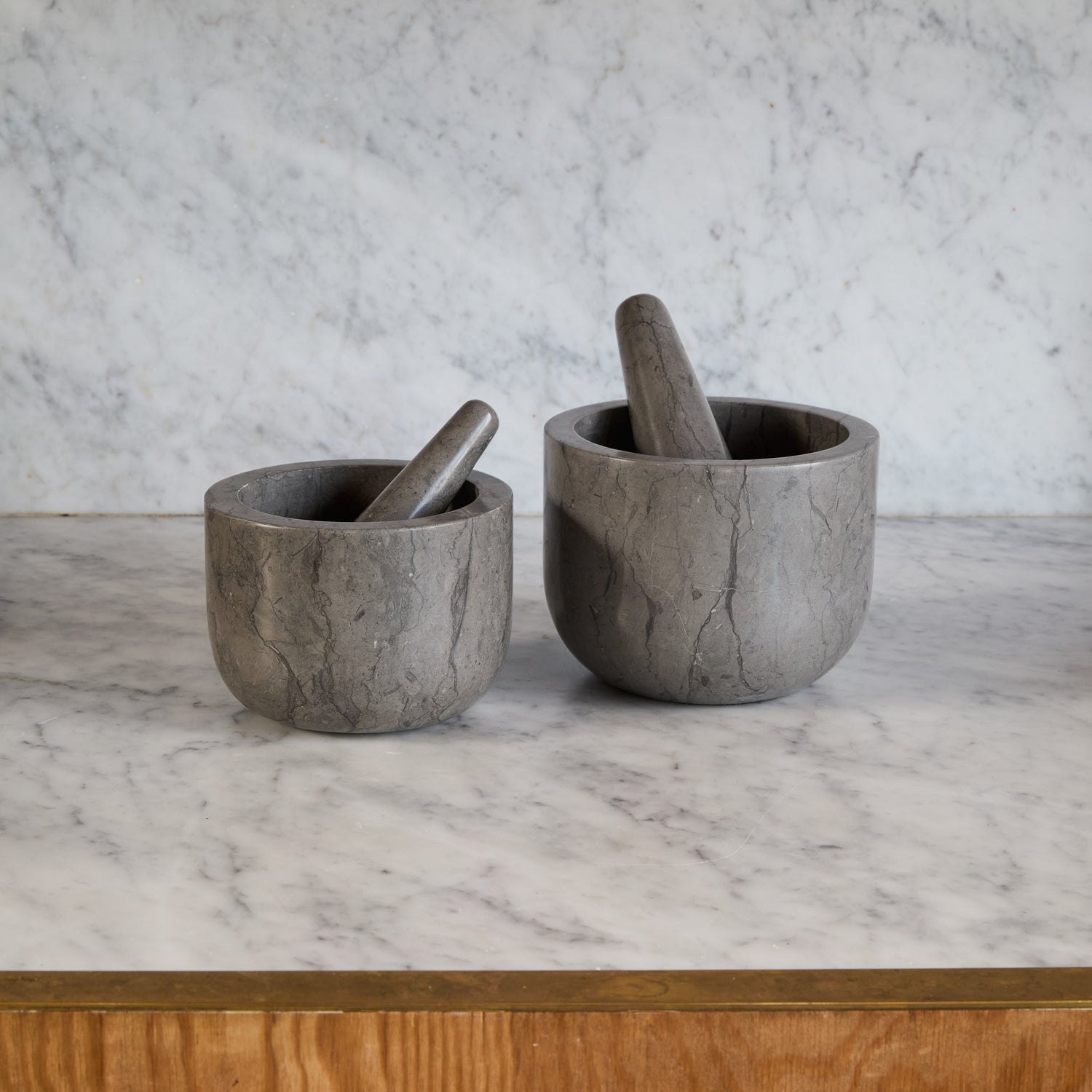 Marble Mortar & Pestle
