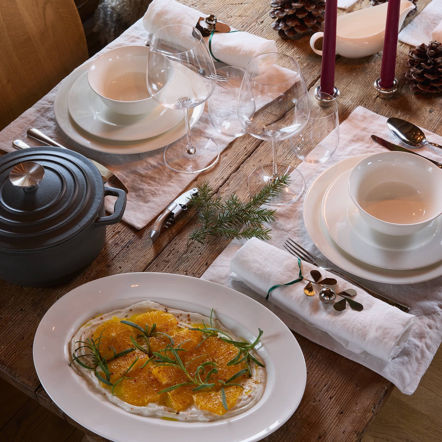 Bone China Serving Plate
