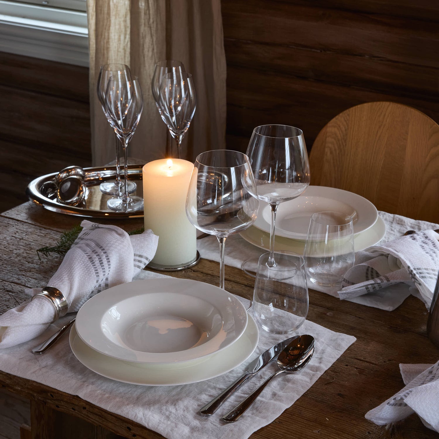 Bone China Pasta Plate 2-P