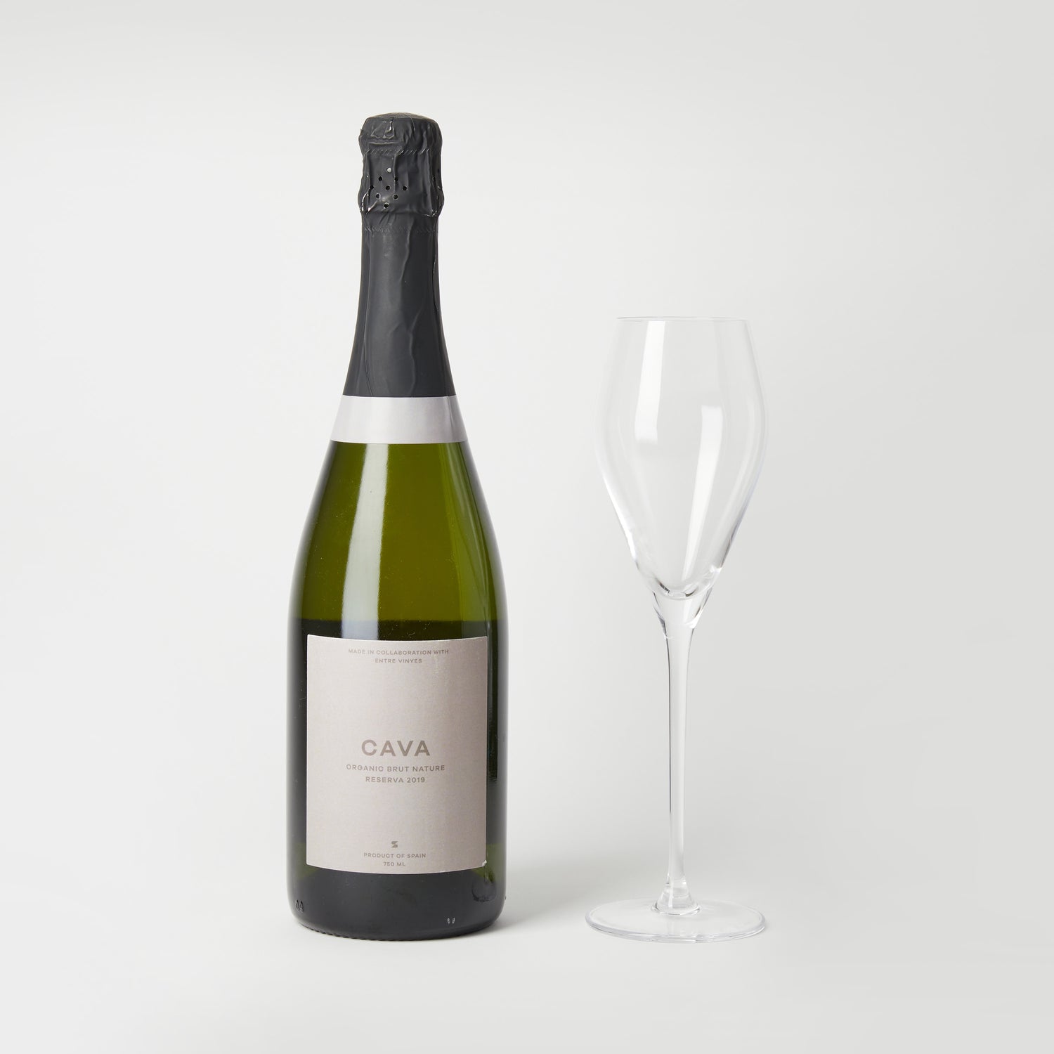 Crystal Champagne Glass 2-P