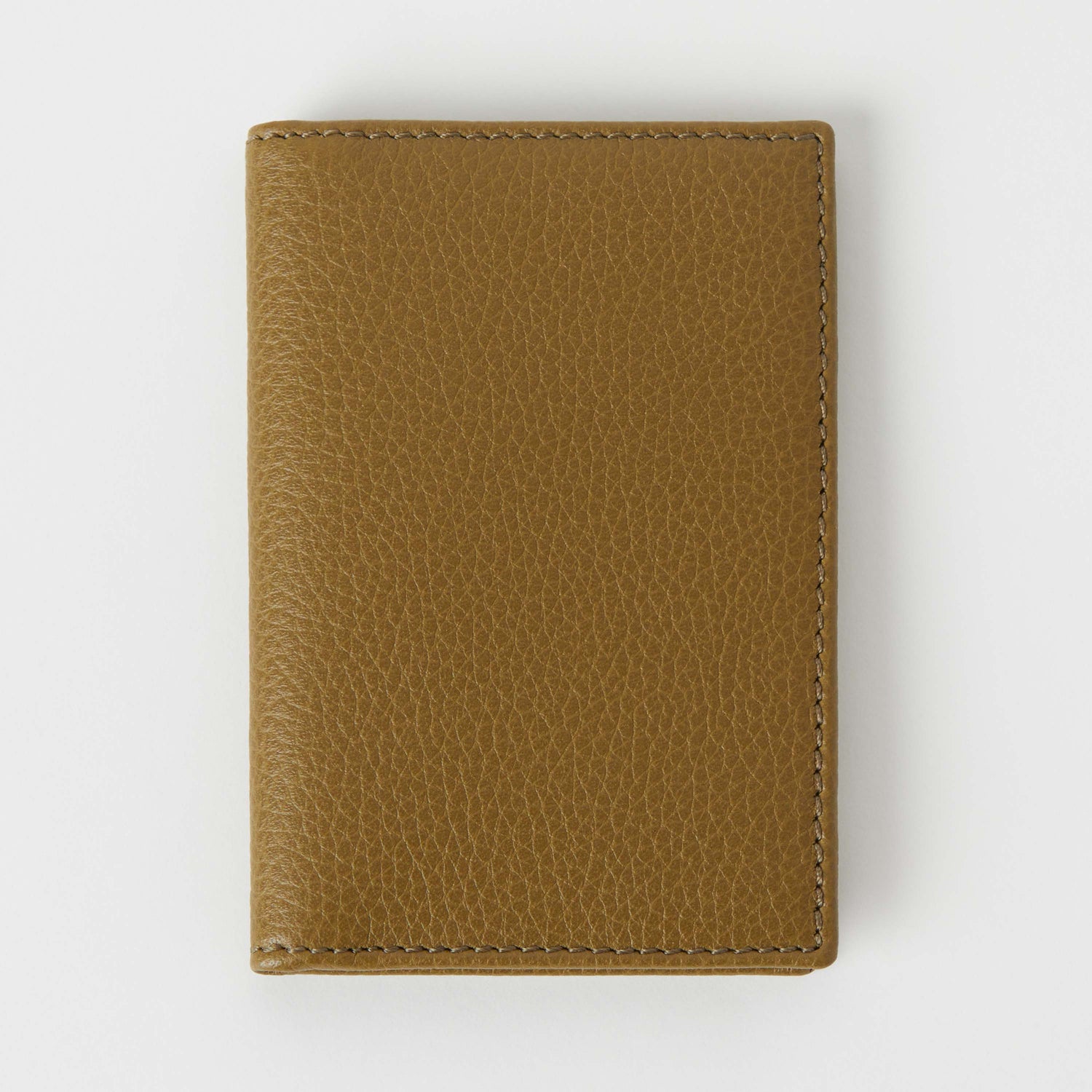 Full-Grain Leather Bifold Card Holder