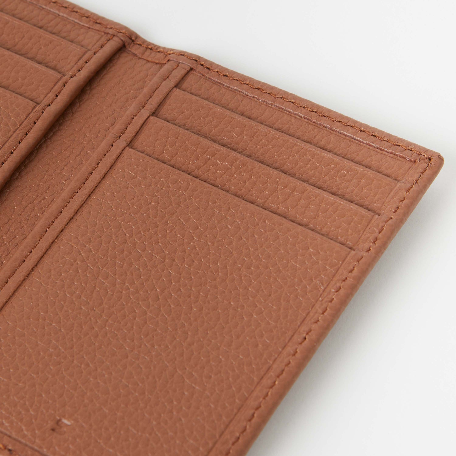 Full-Grain Leather Bifold Card Holder