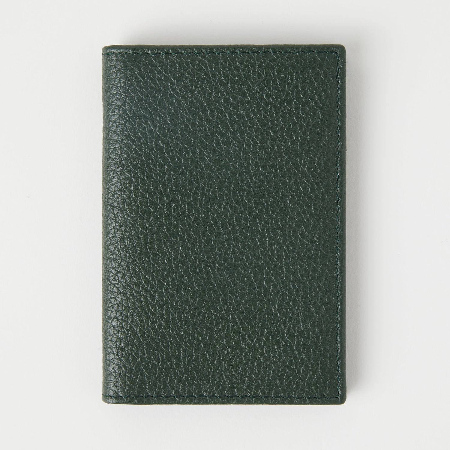 Full-Grain Leather Bifold Card Holder