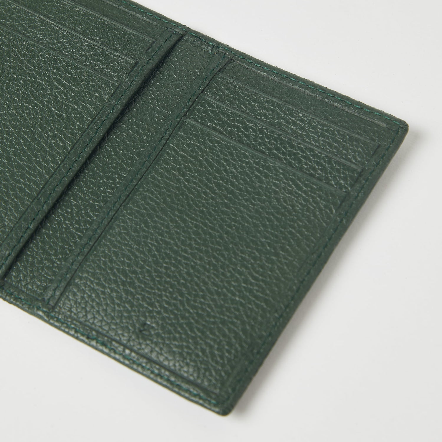 Full-Grain Leather Bifold Card Holder