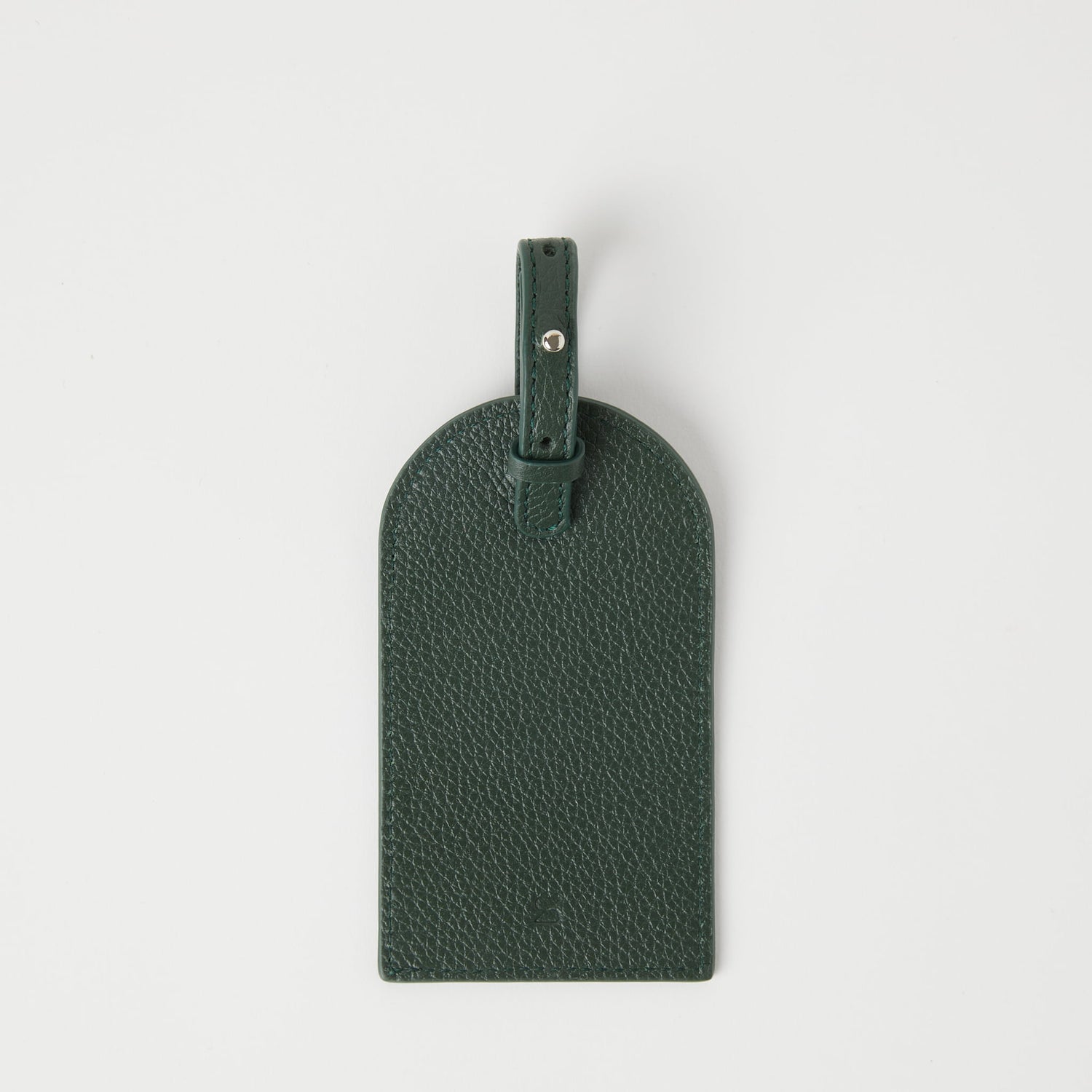 Full-Grain Leather Luggage Tag