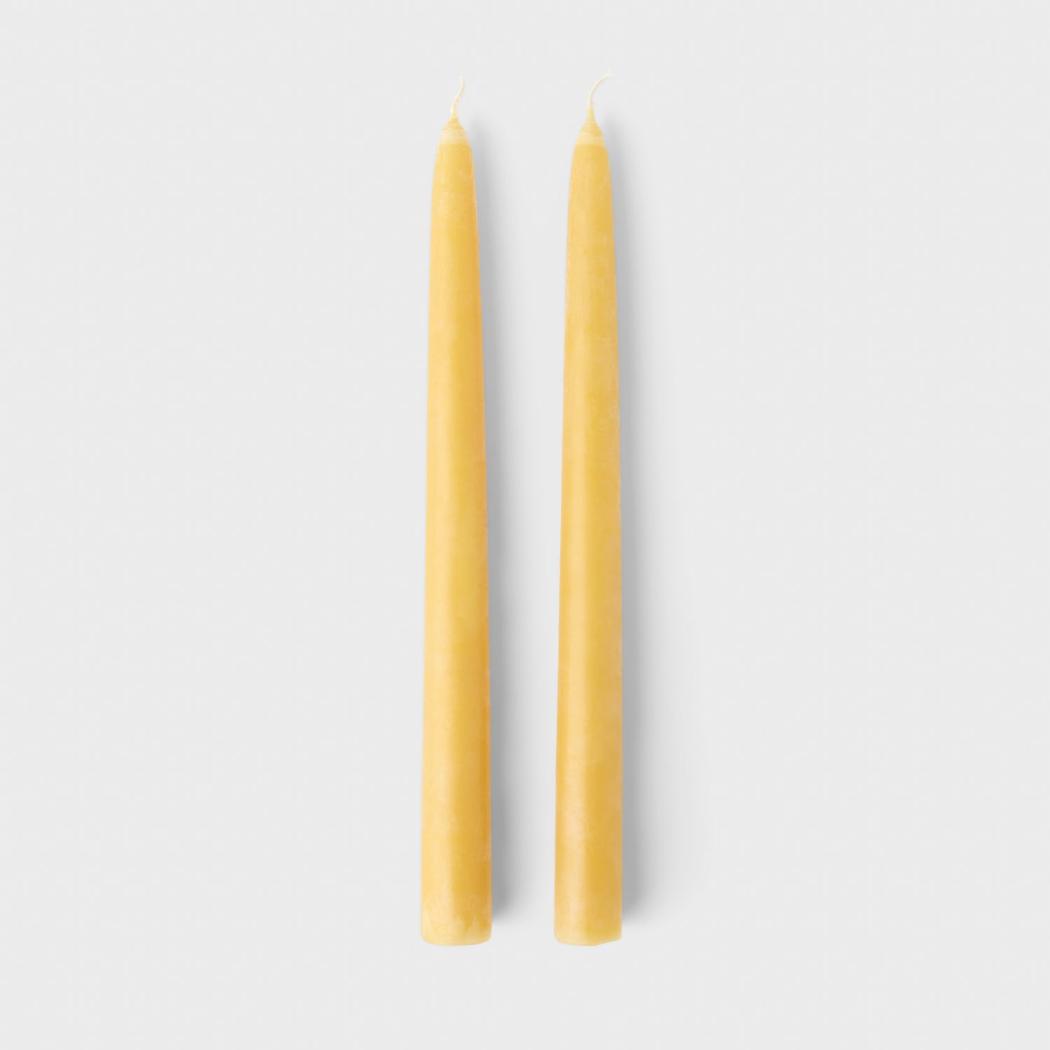 Hand Cast Beeswax Candles 2-P