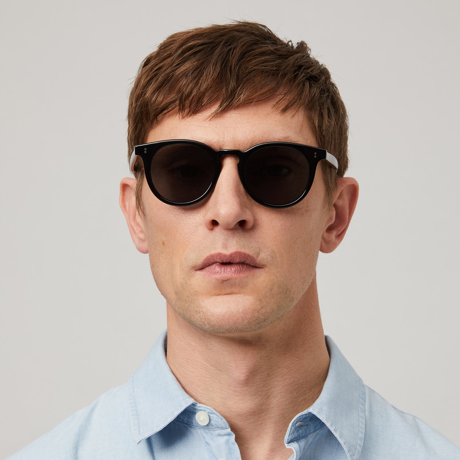 Illetes Round Acetate Sunglasses