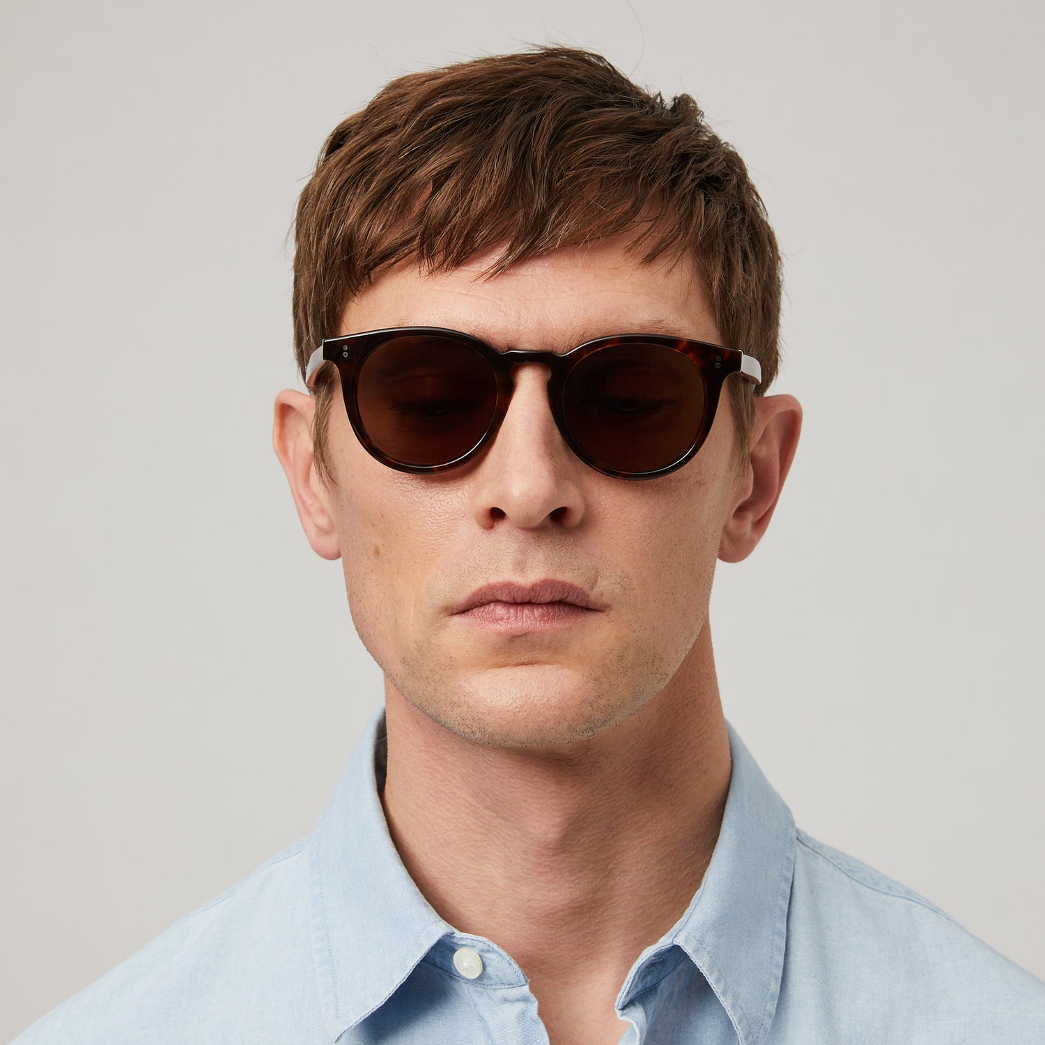 Illetes Round Acetate Sunglasses
