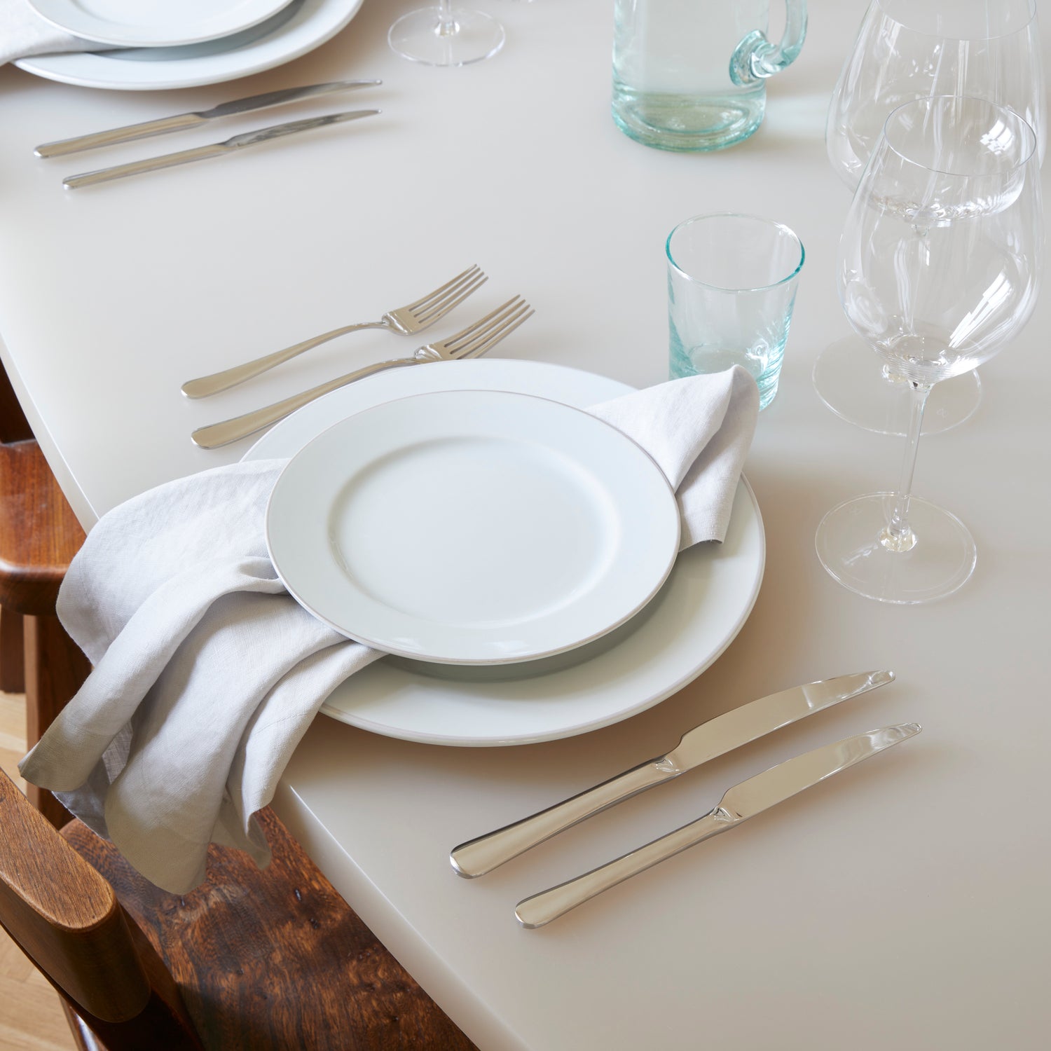 Porcelain Dinner Plate 25 cm 4-P