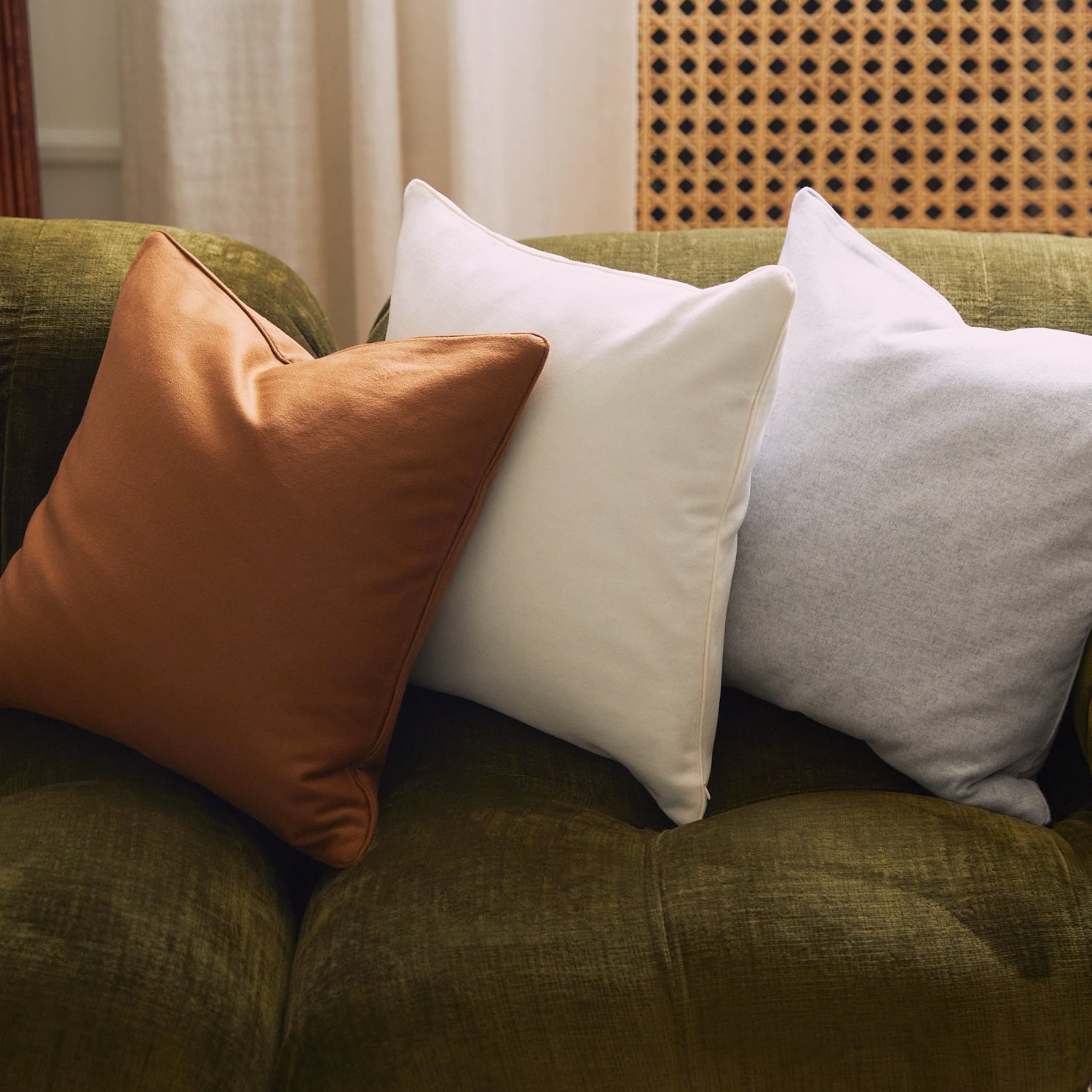 Wool-Cashmere Cushion Cover