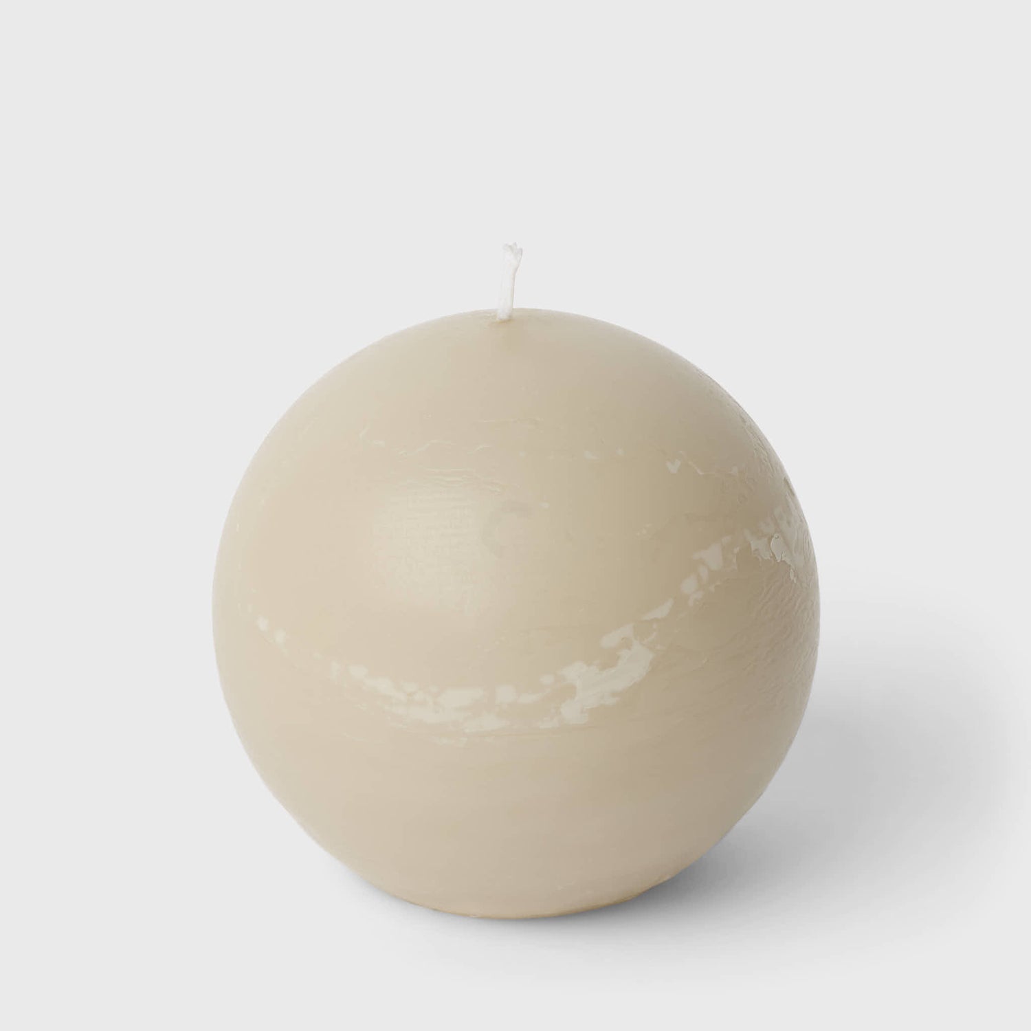 Hand Cast Sphere Candle