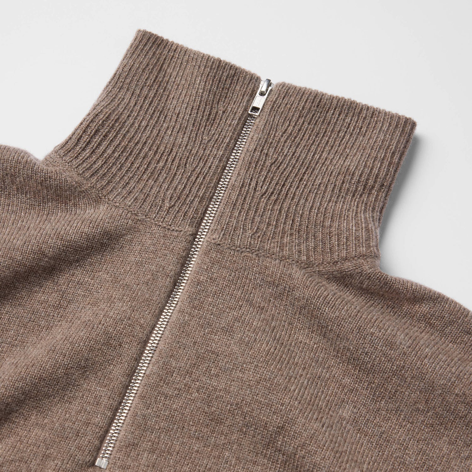 Women's Cashmere Half Zip Sweater