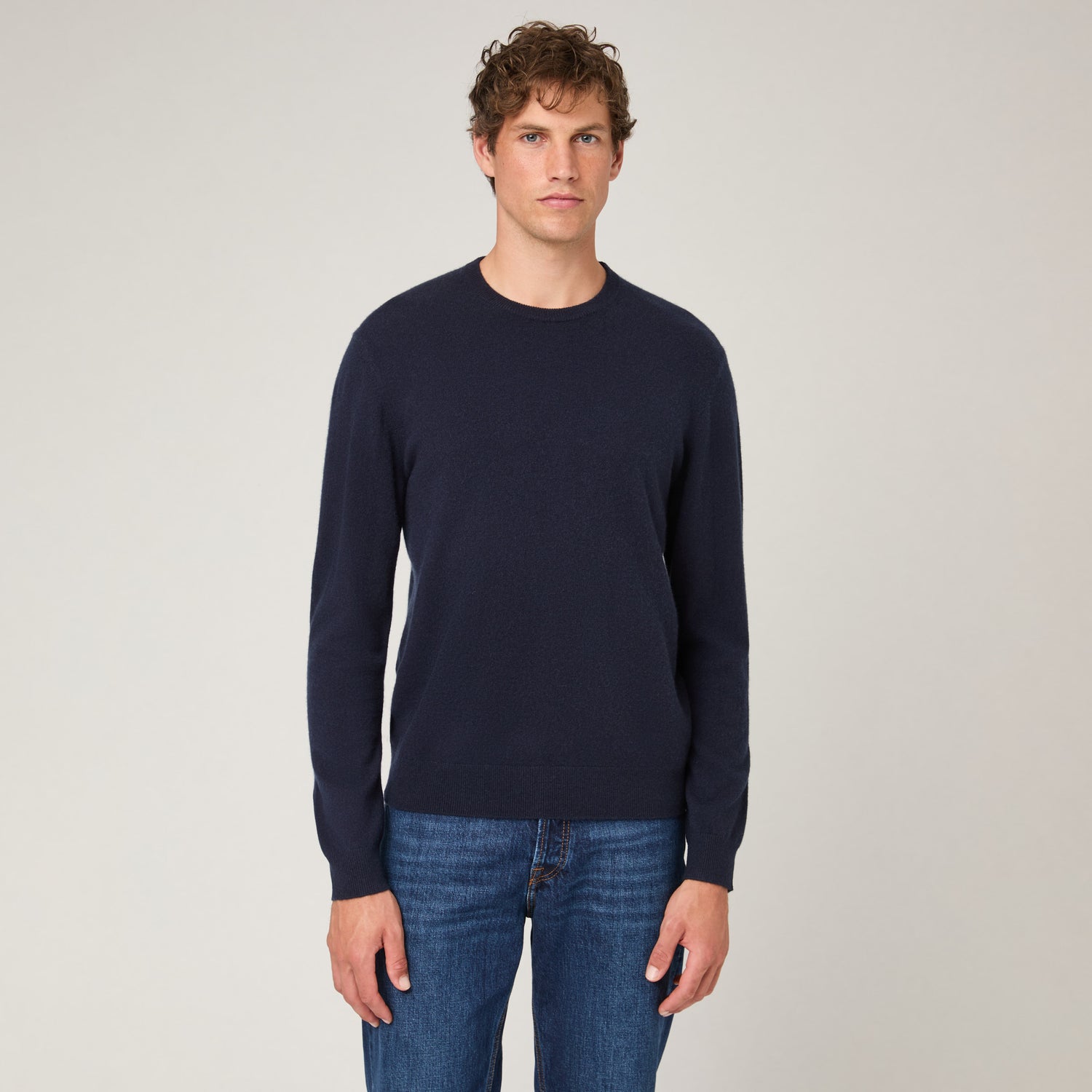 Men's Cashmere Crewneck Sweater
