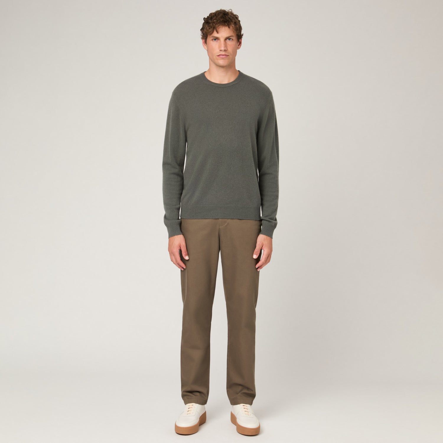 Men's Cashmere Crewneck Sweater