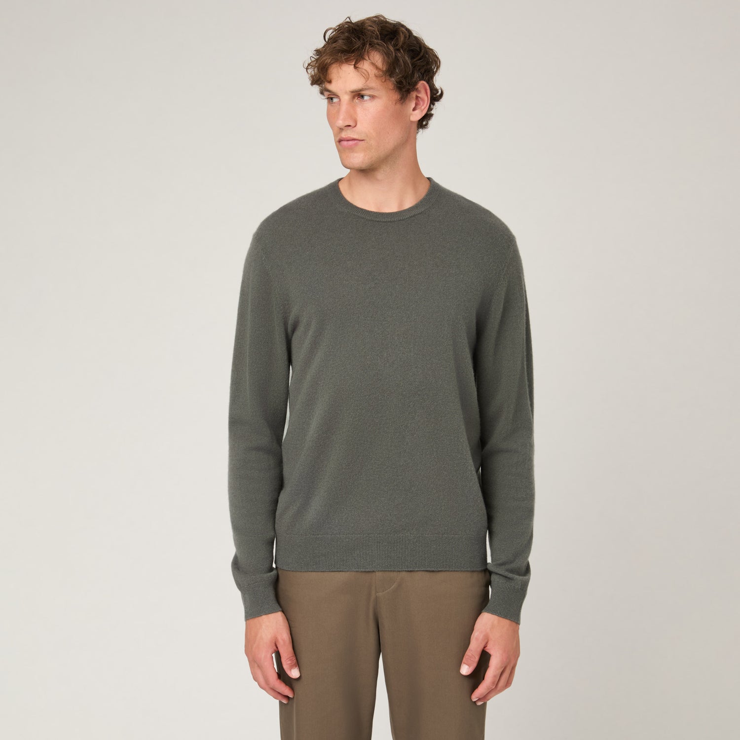 Men's Cashmere Crewneck Sweater