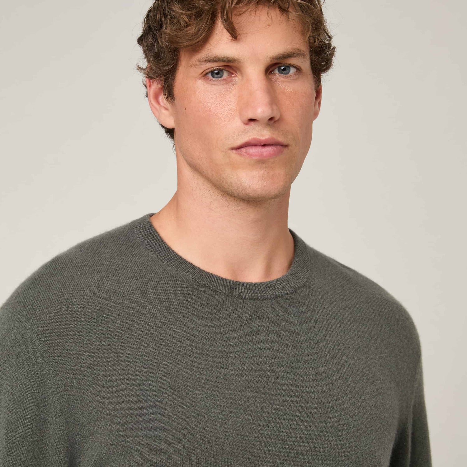 Men's Cashmere Crewneck Sweater
