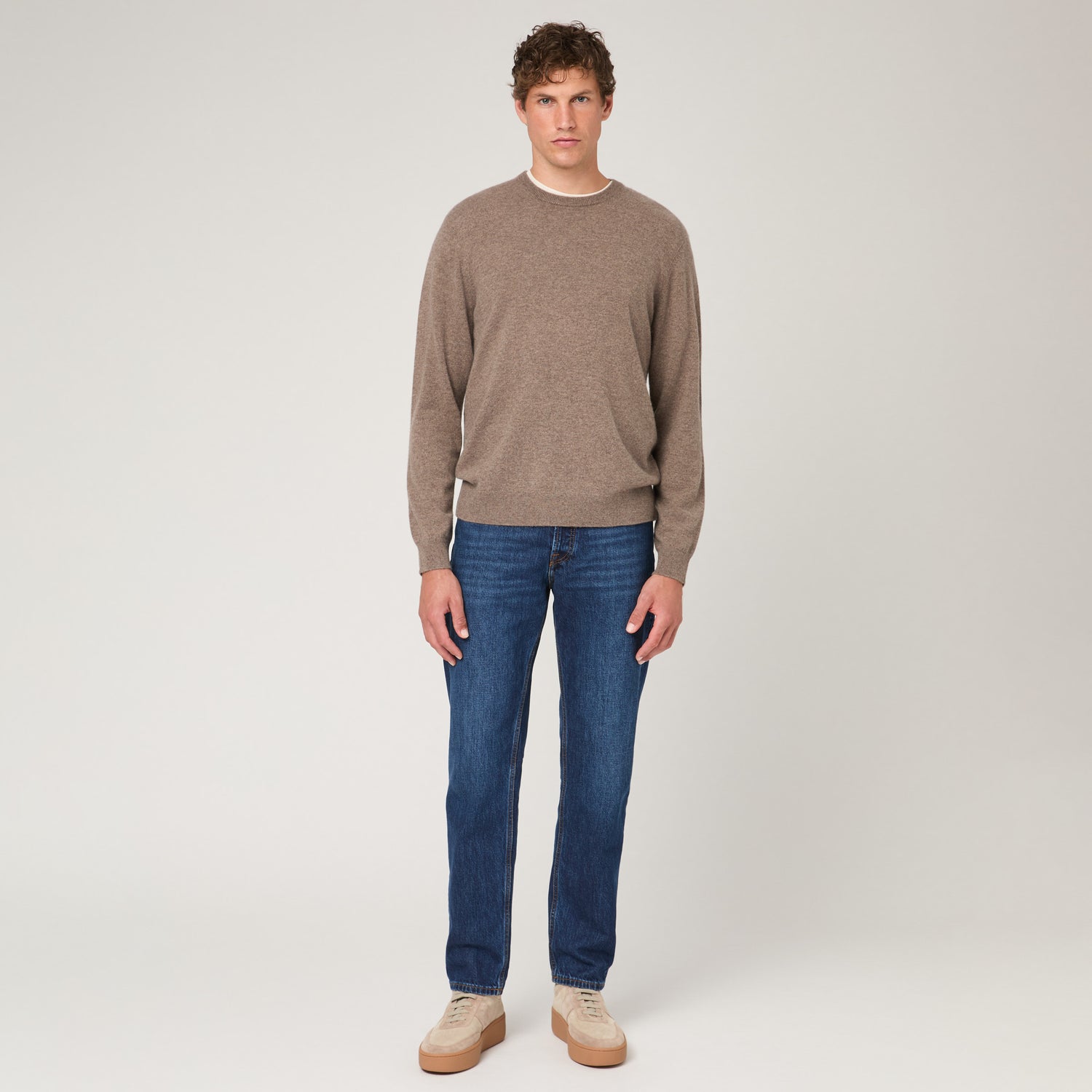 Men's Cashmere Crewneck Sweater