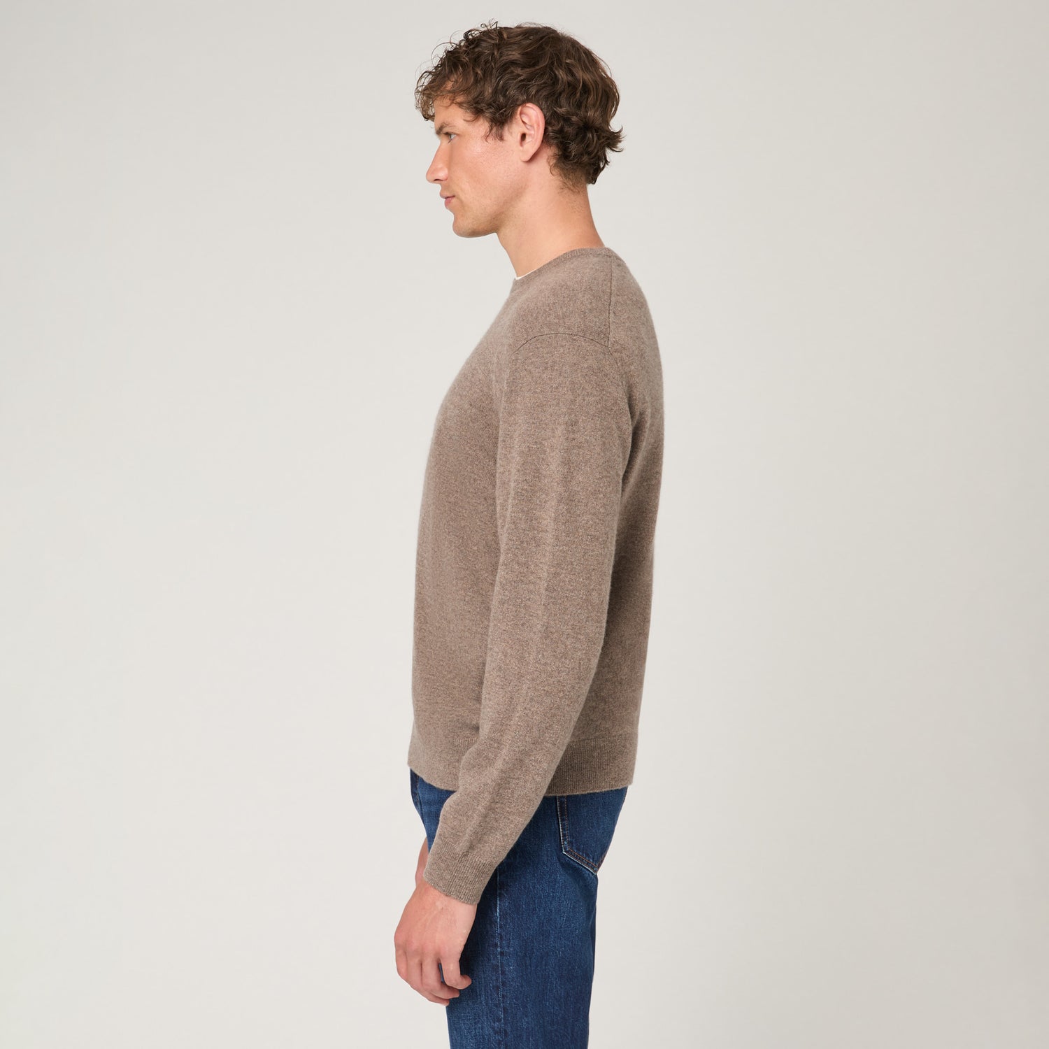Men's Cashmere Crewneck Sweater