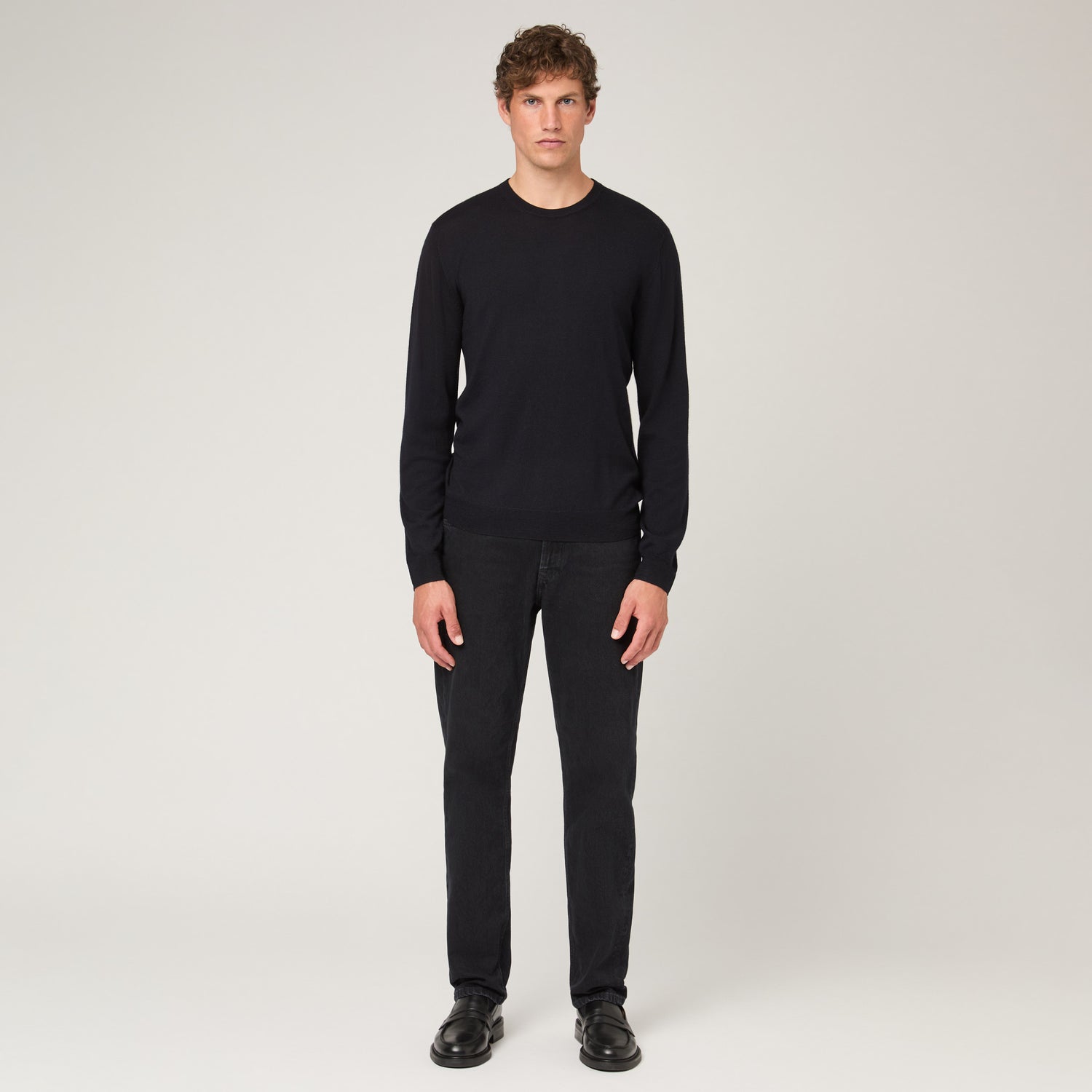 Men's Merino Crewneck Sweater