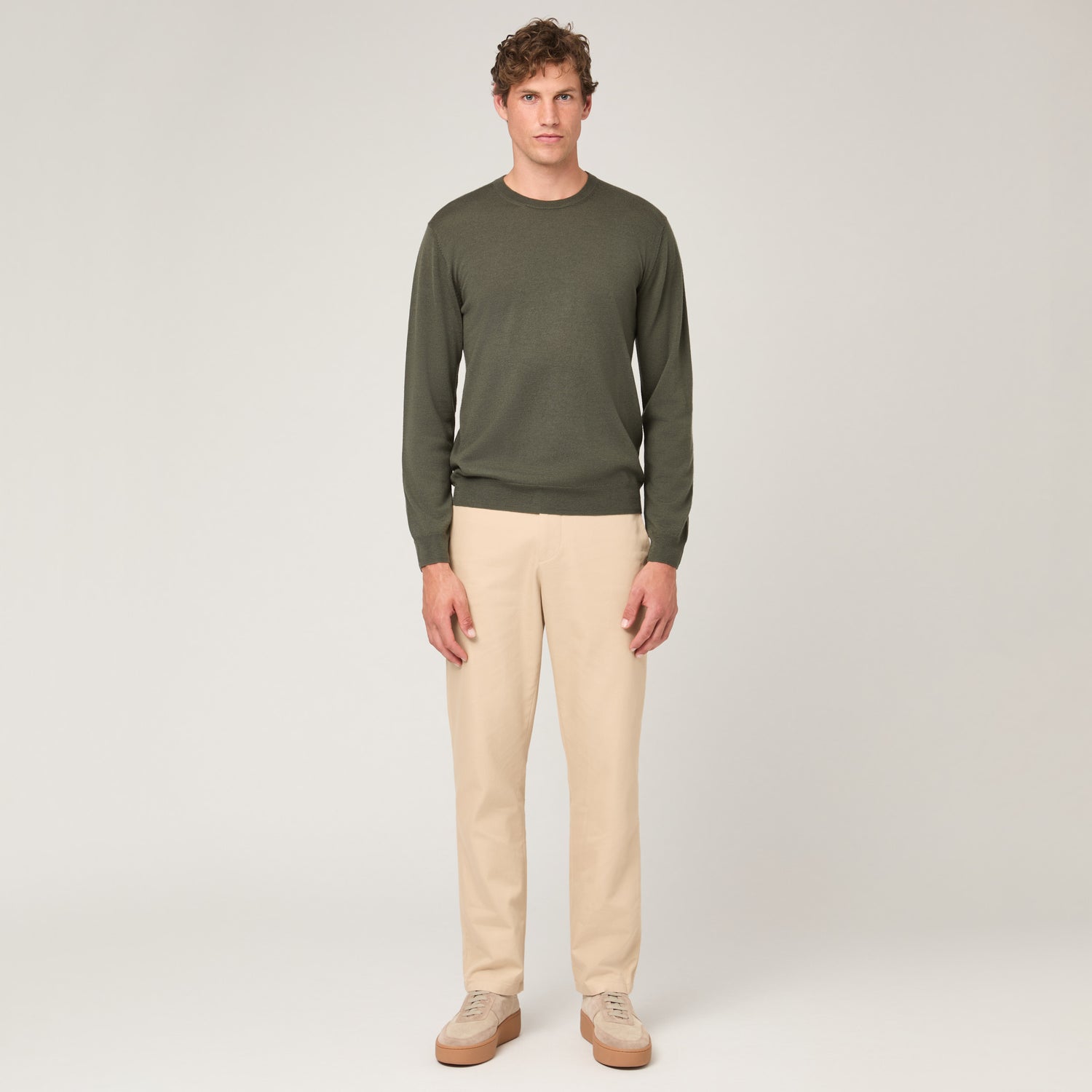 Men's Merino Crewneck Sweater