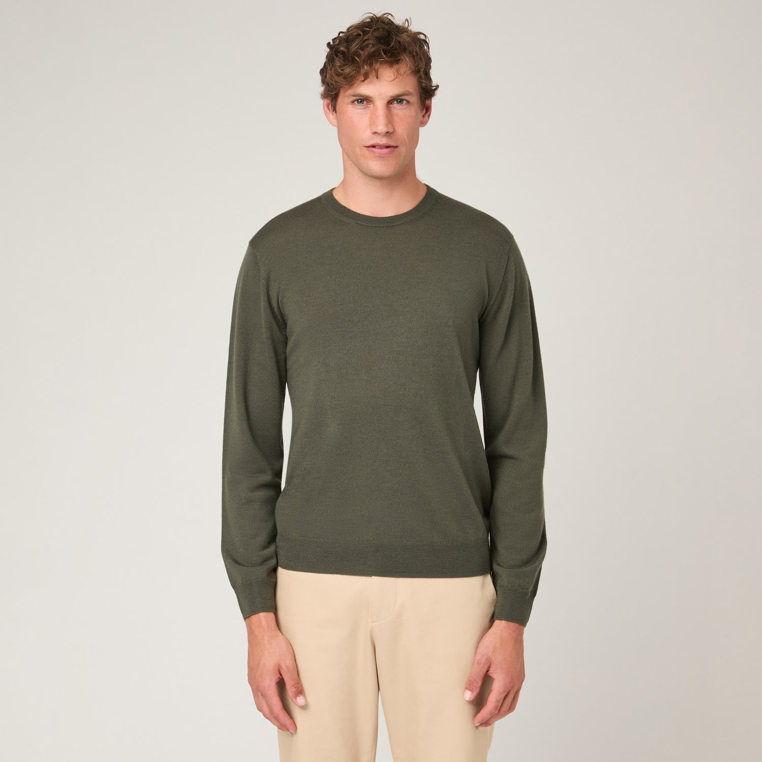 Men's Merino Crewneck Sweater