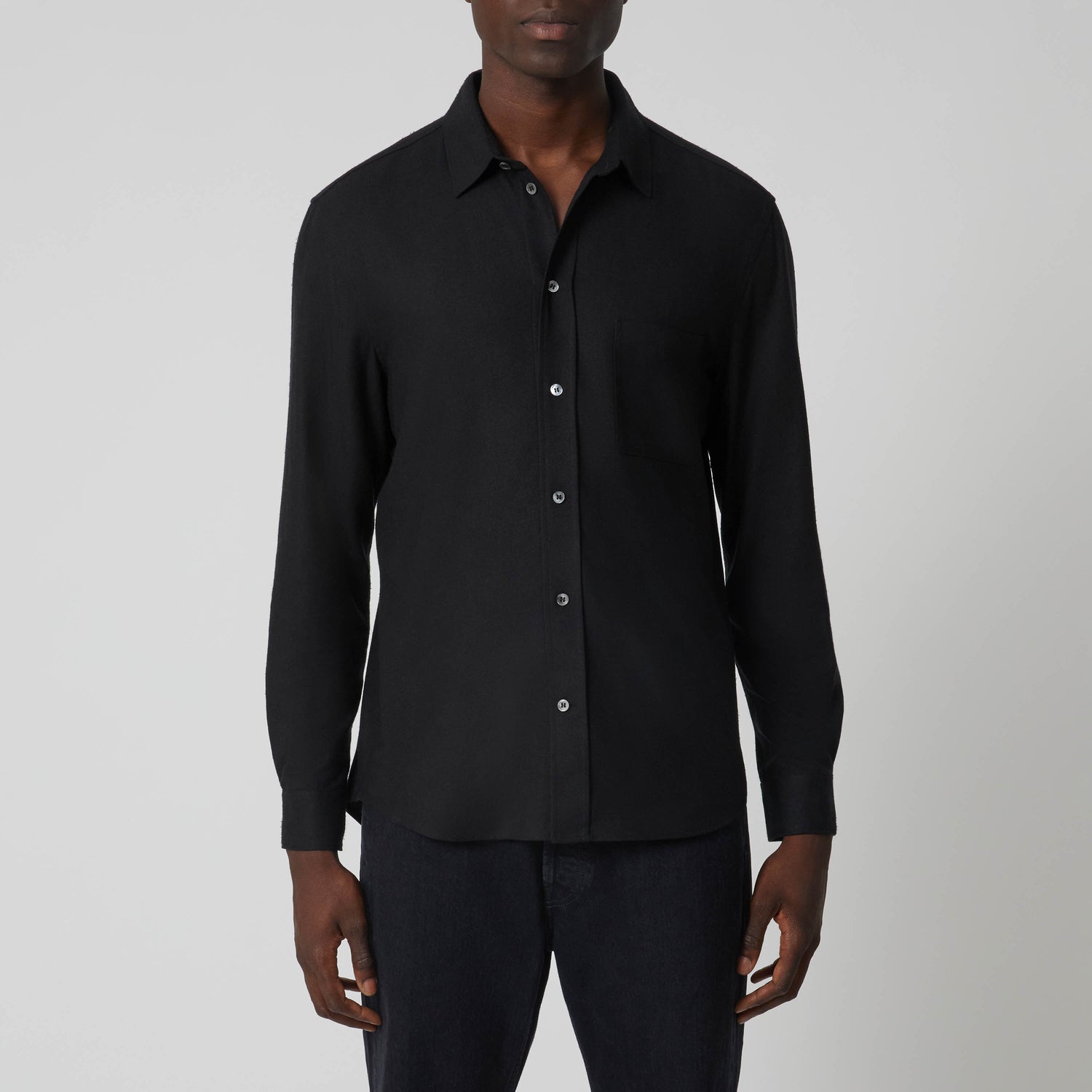 Men's Raw Silk Shirt