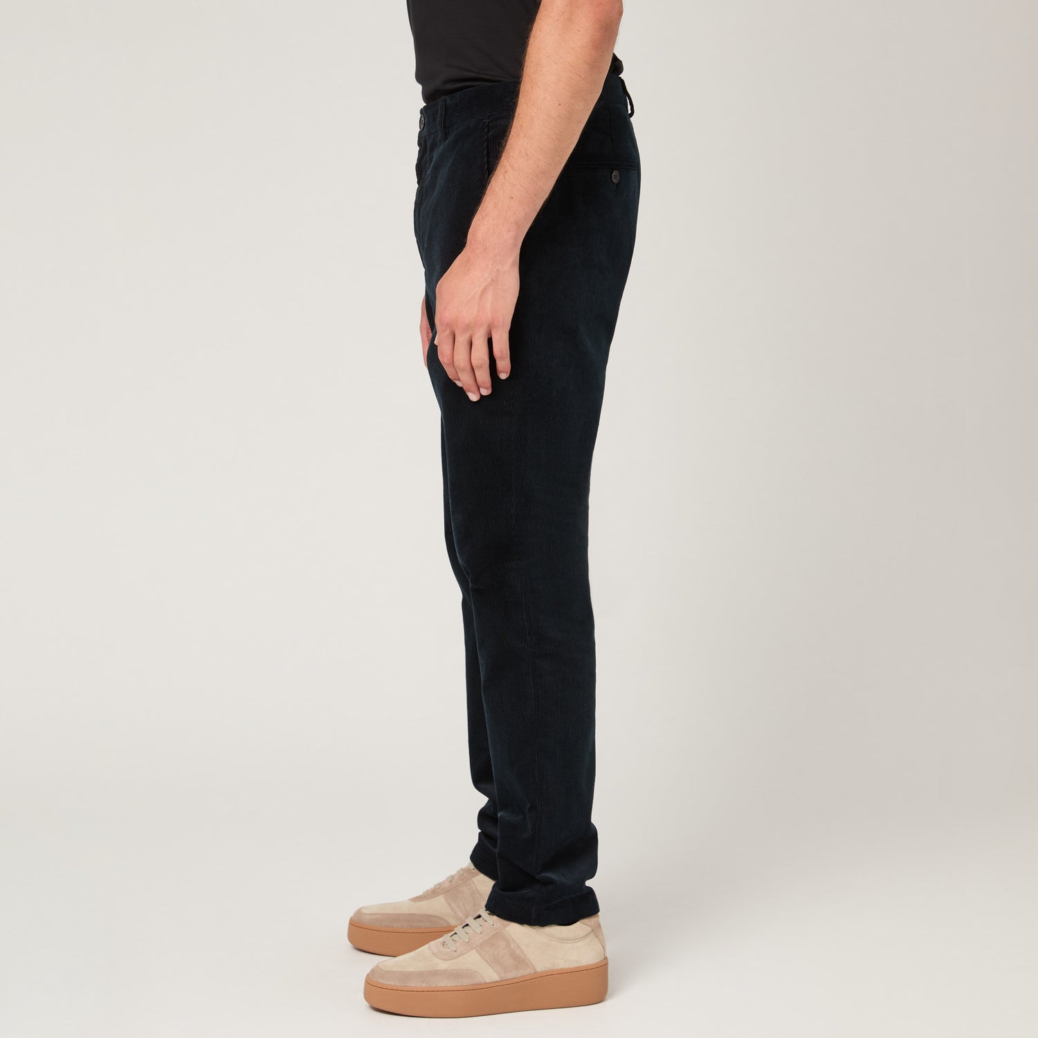 Men's Tapered Corduroy Trousers