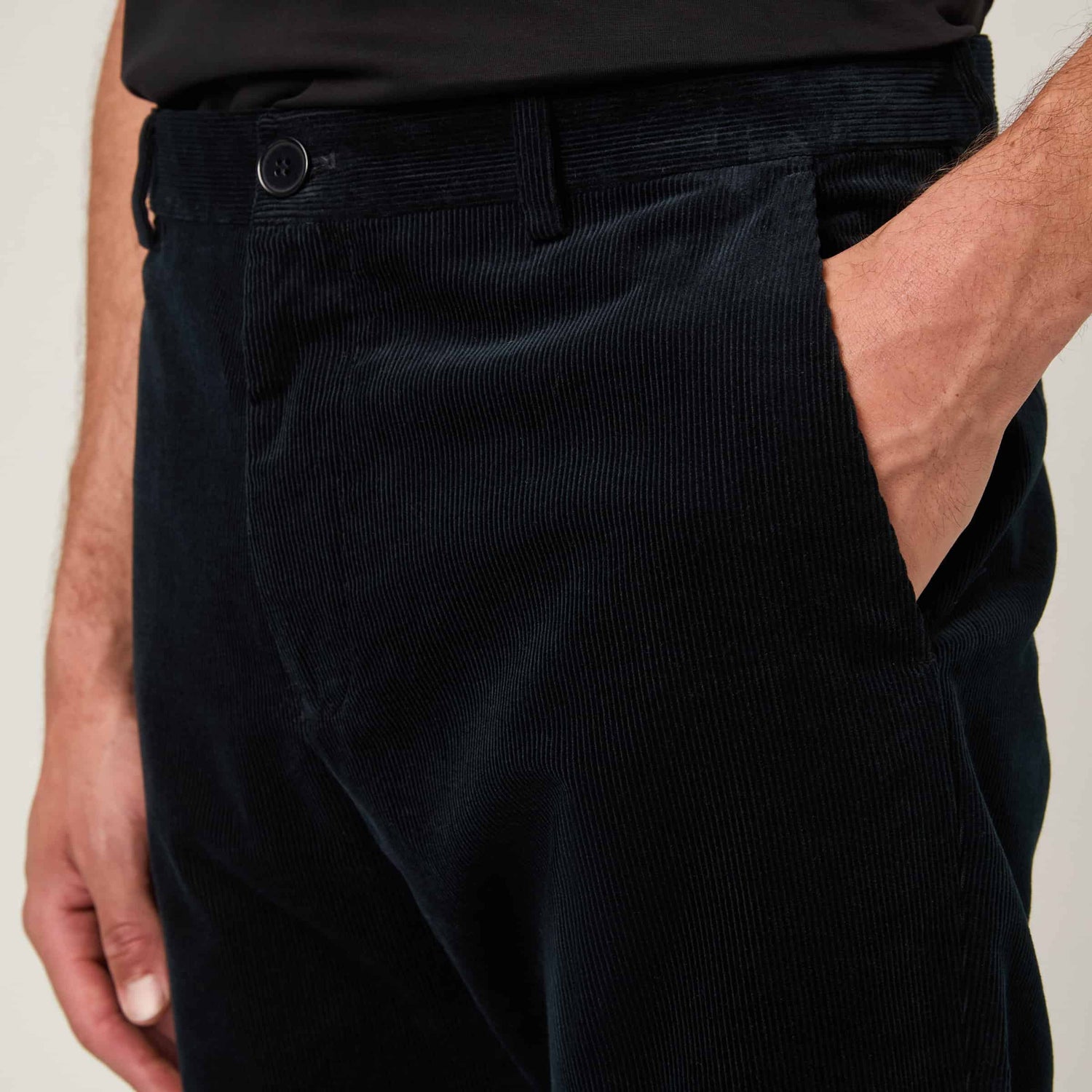 Men's Tapered Corduroy Trousers