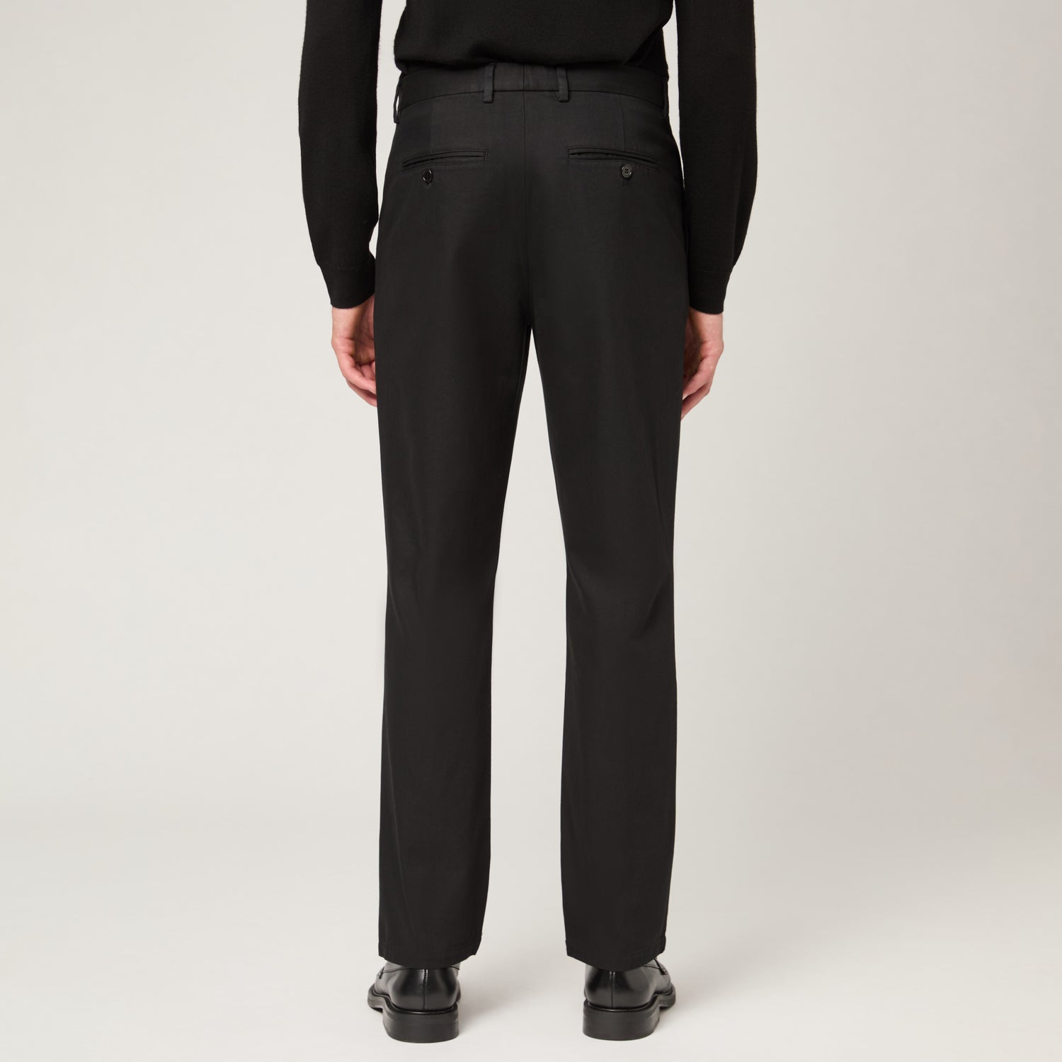 Men's Tapered Cotton Twill Chinos