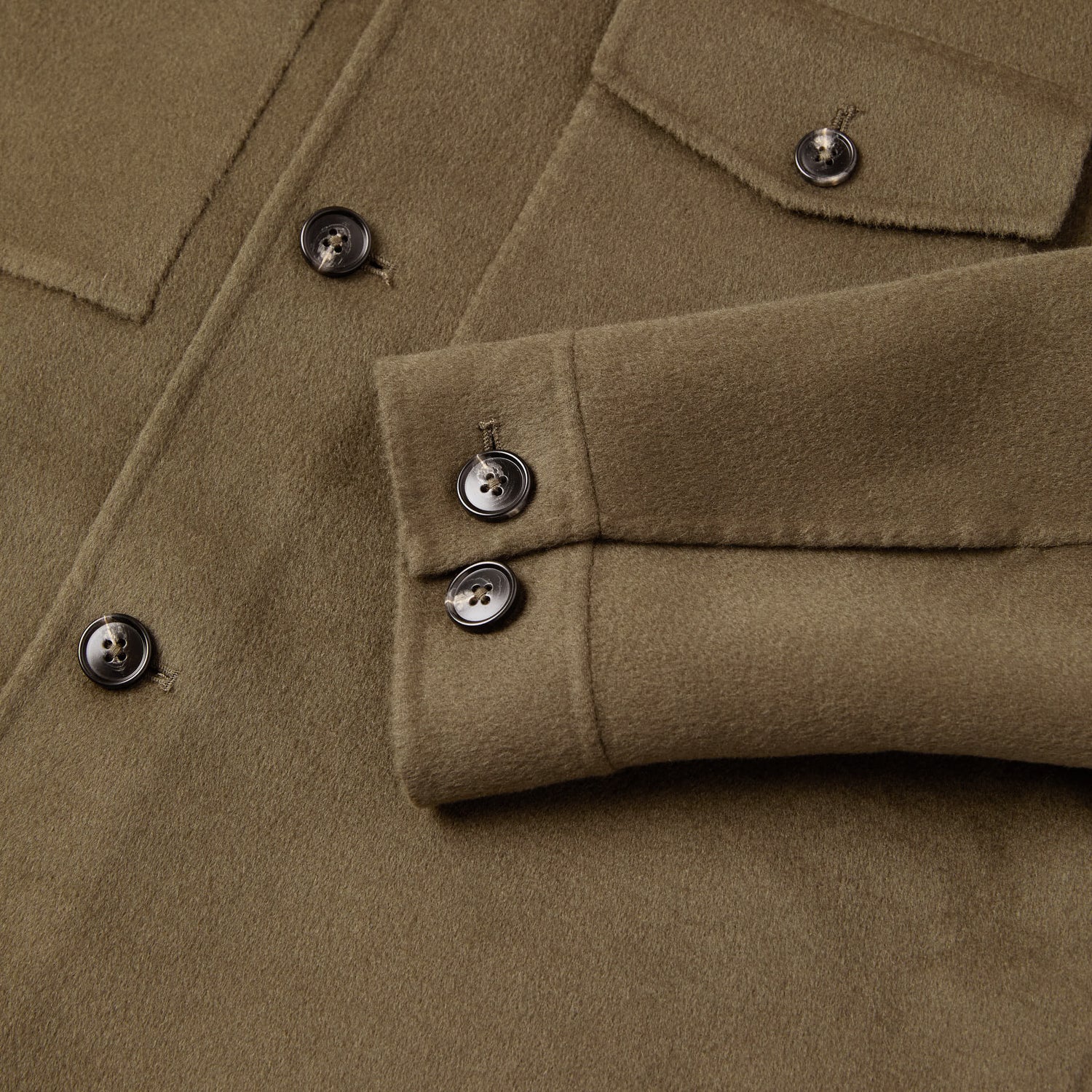 Men's Wool Doublé Overshirt