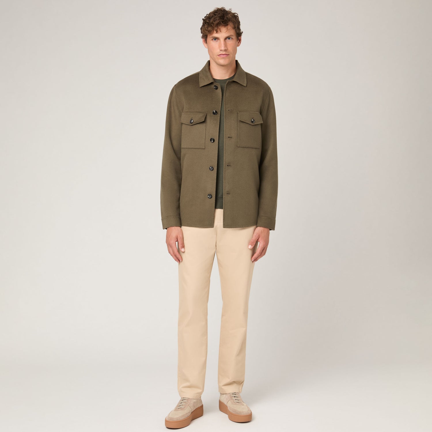 Men's Wool Doublé Overshirt