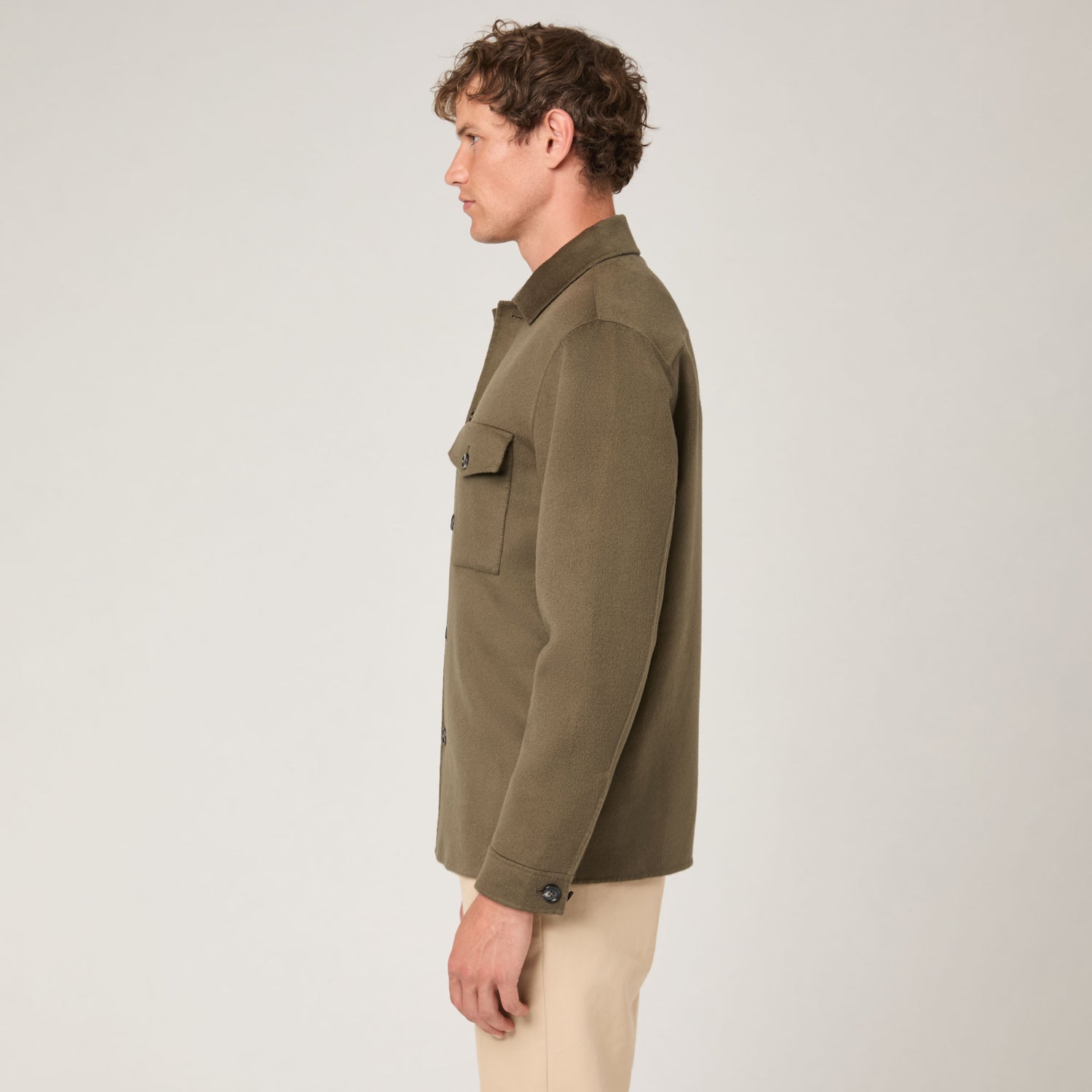 Men's Wool Doublé Overshirt