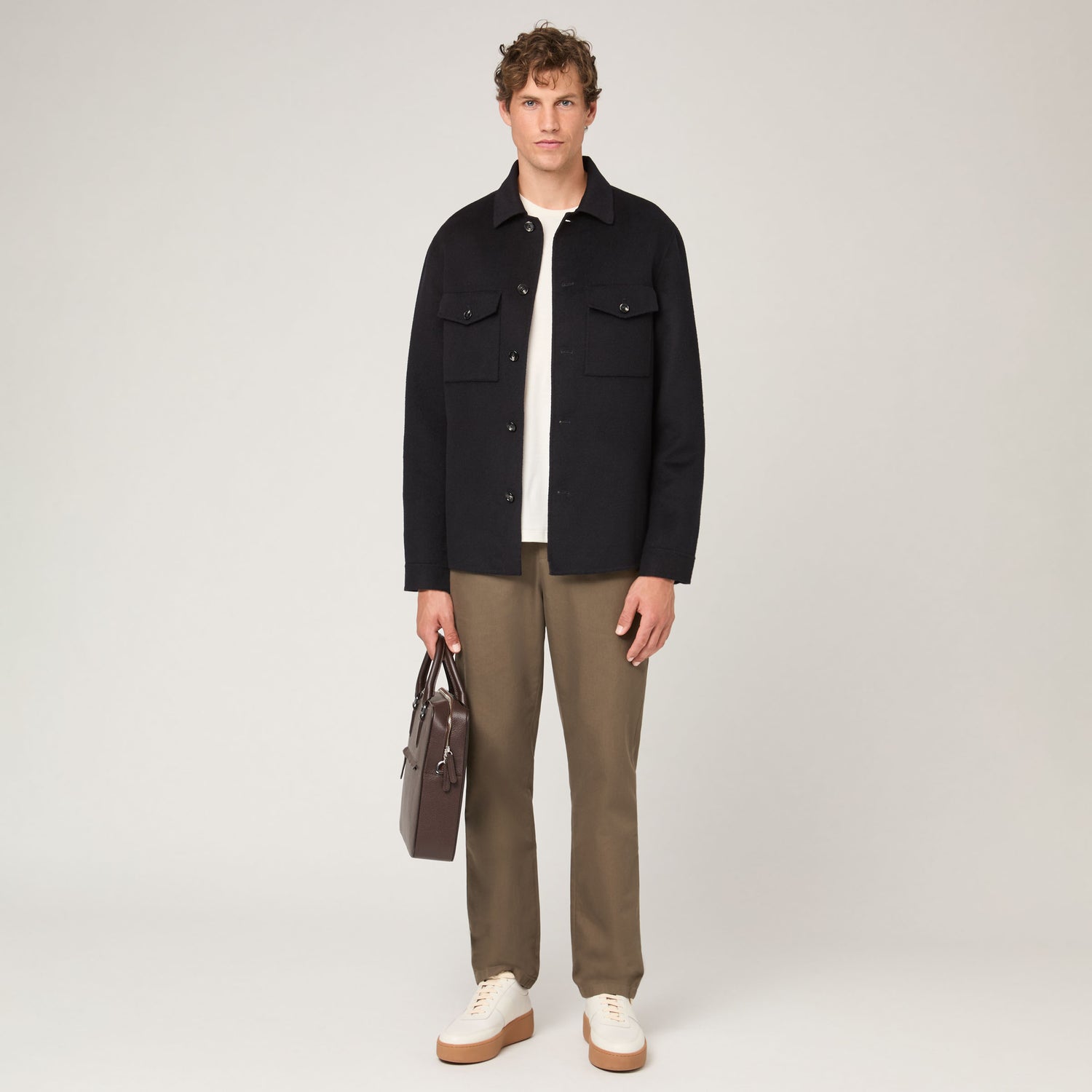 Men's Wool Doublé Overshirt
