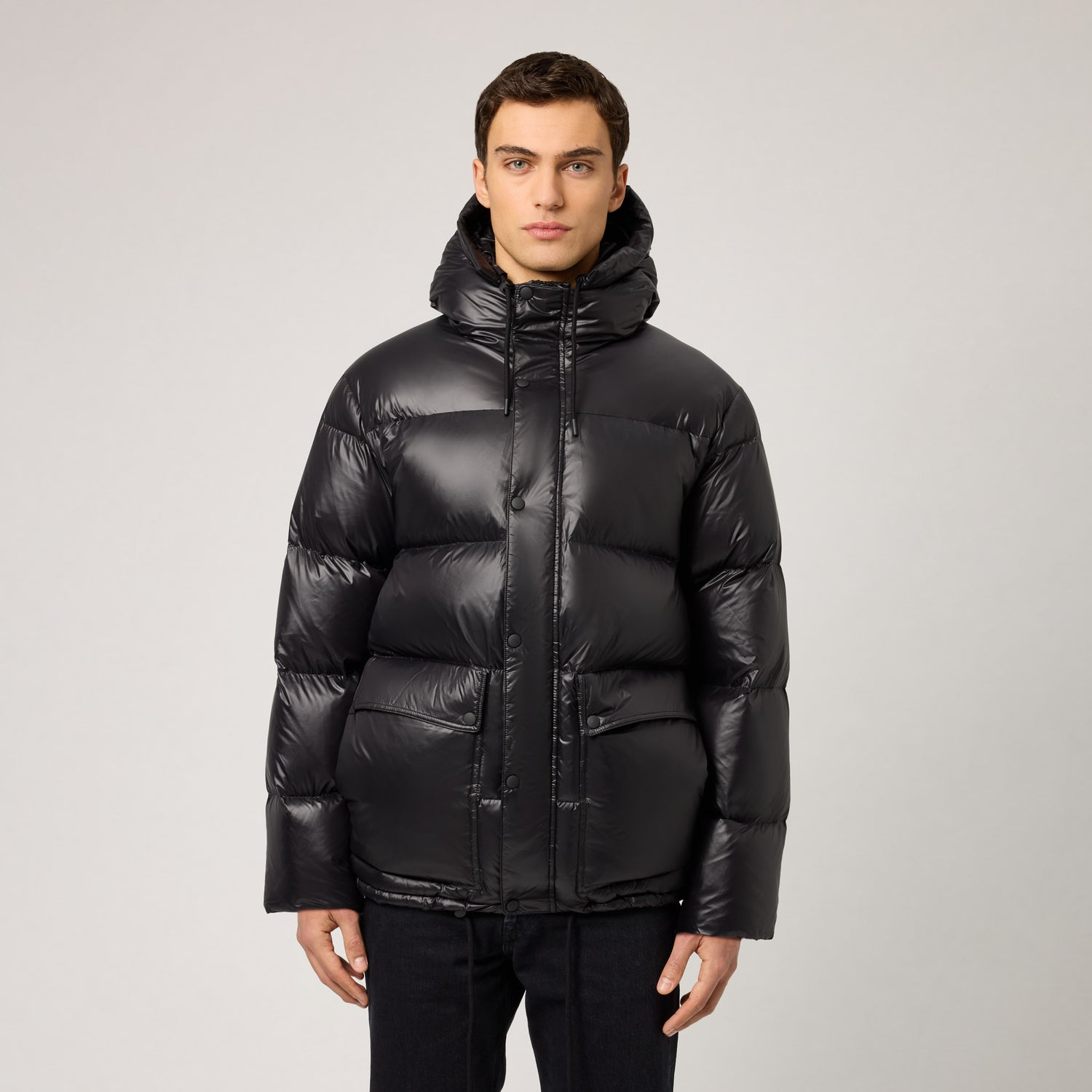 Men's Hooded Goose Down Puffer