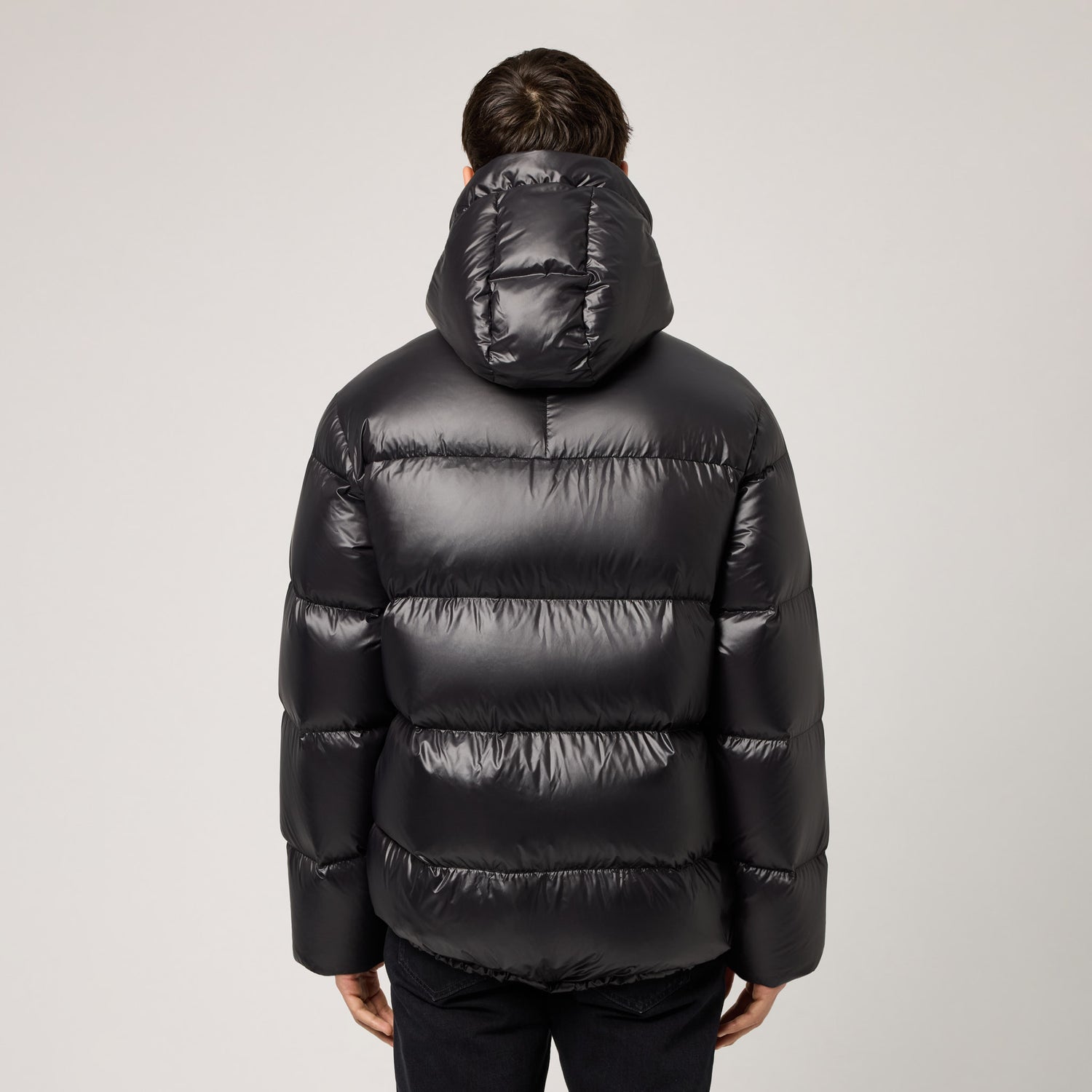 Men's Hooded Goose Down Puffer