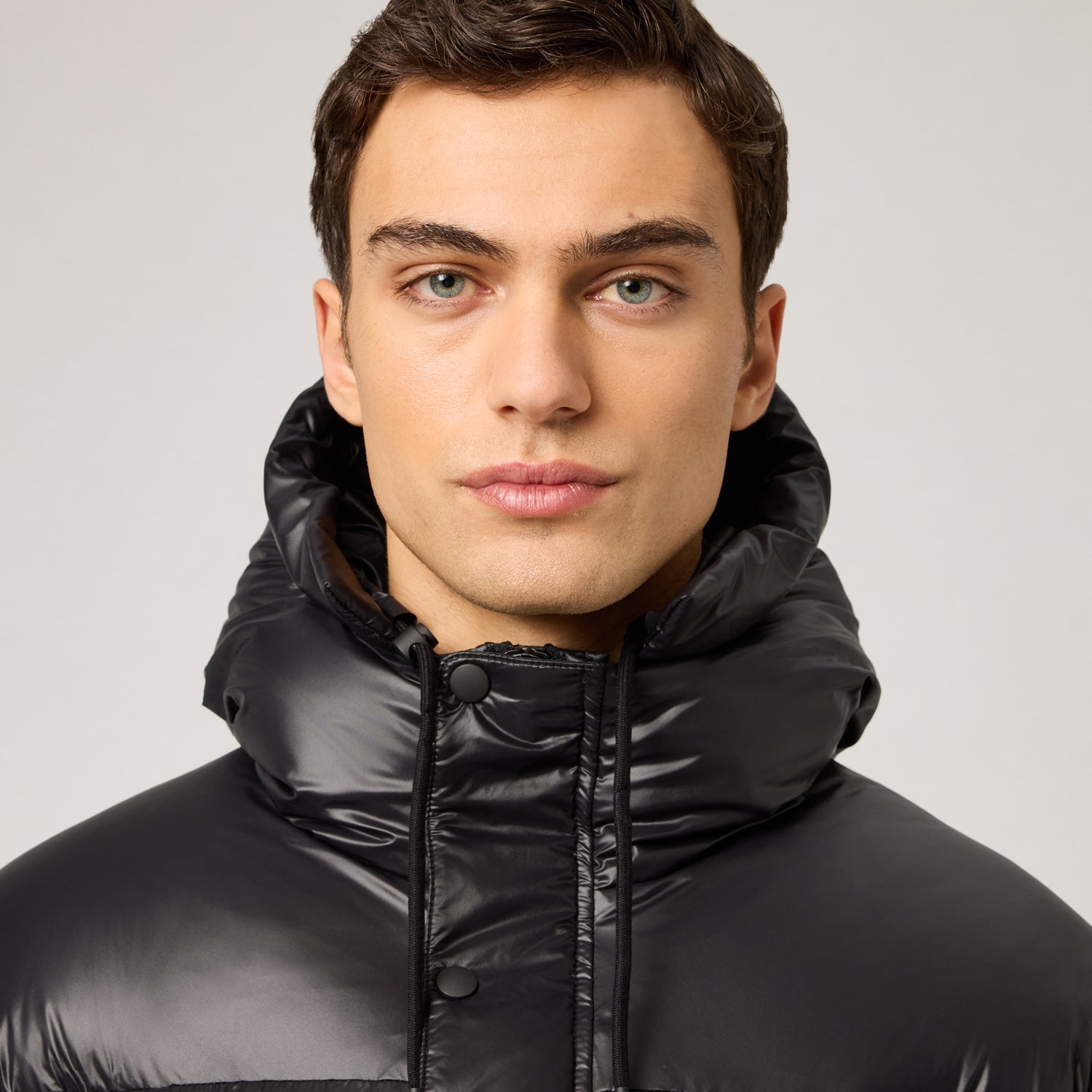 Men's Hooded Goose Down Puffer