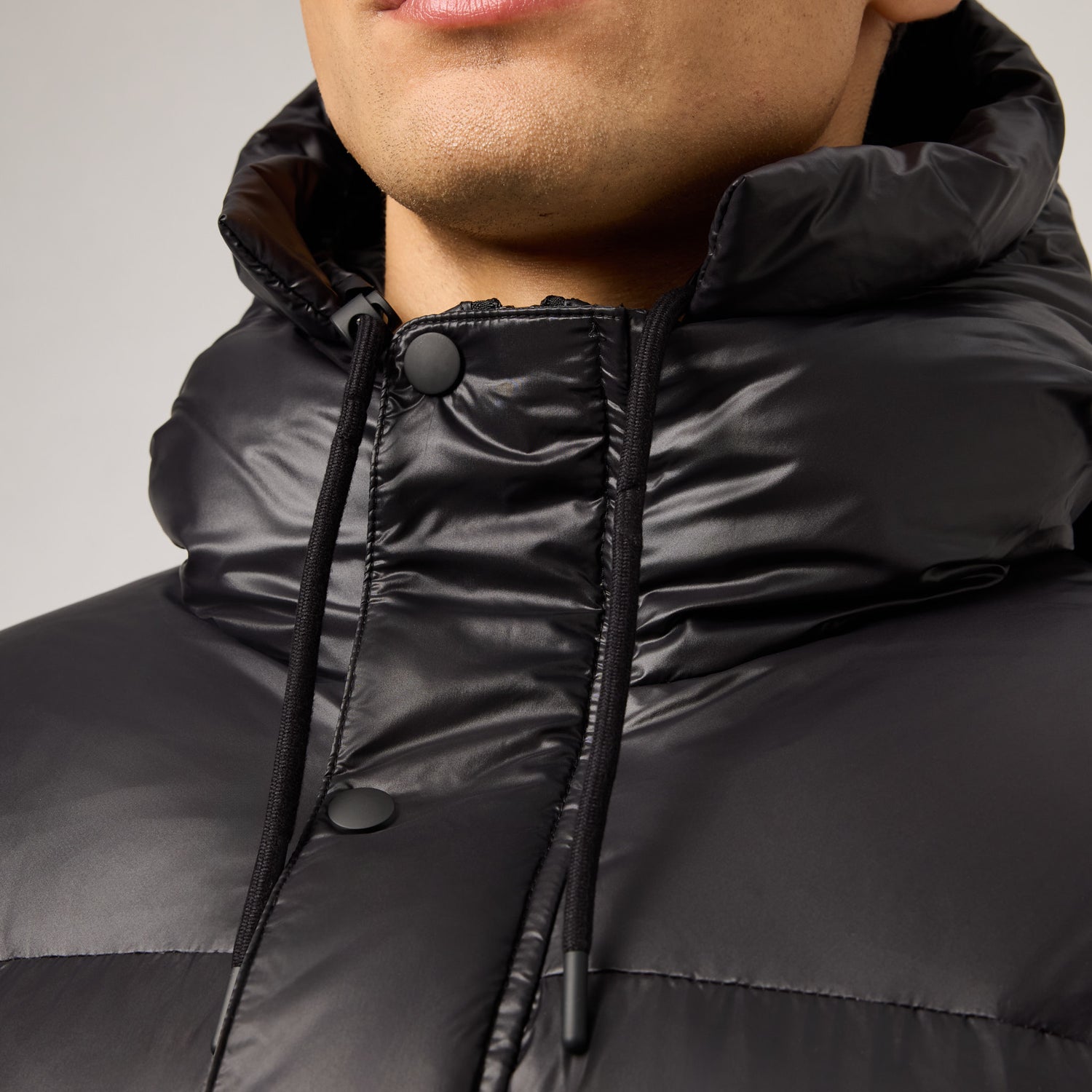 Men's Hooded Goose Down Puffer