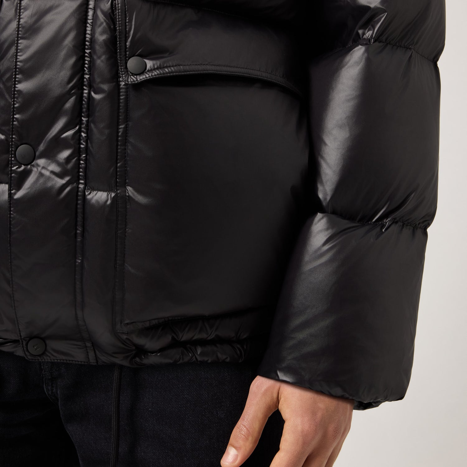 Men's Hooded Goose Down Puffer