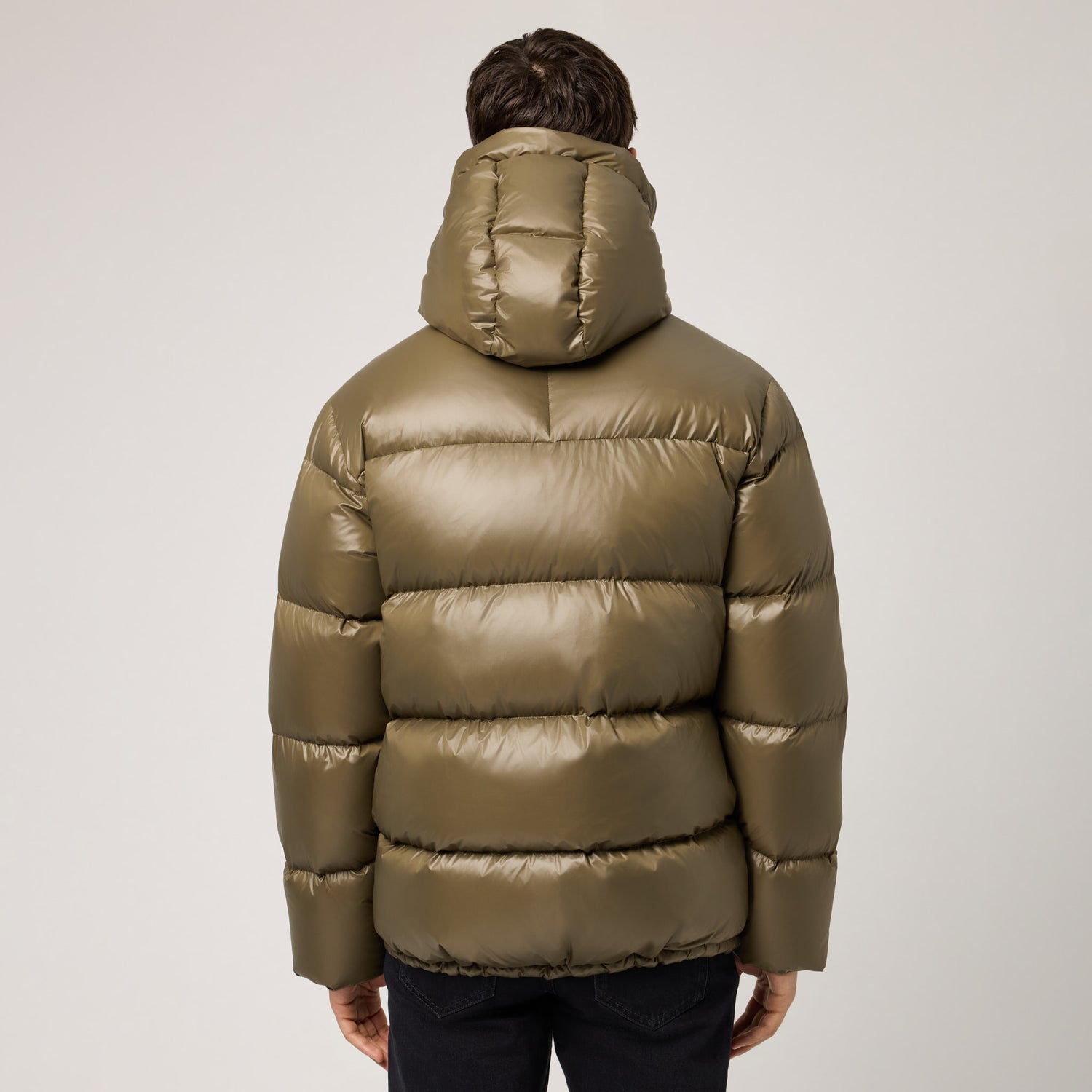Men's Hooded Goose Down Puffer