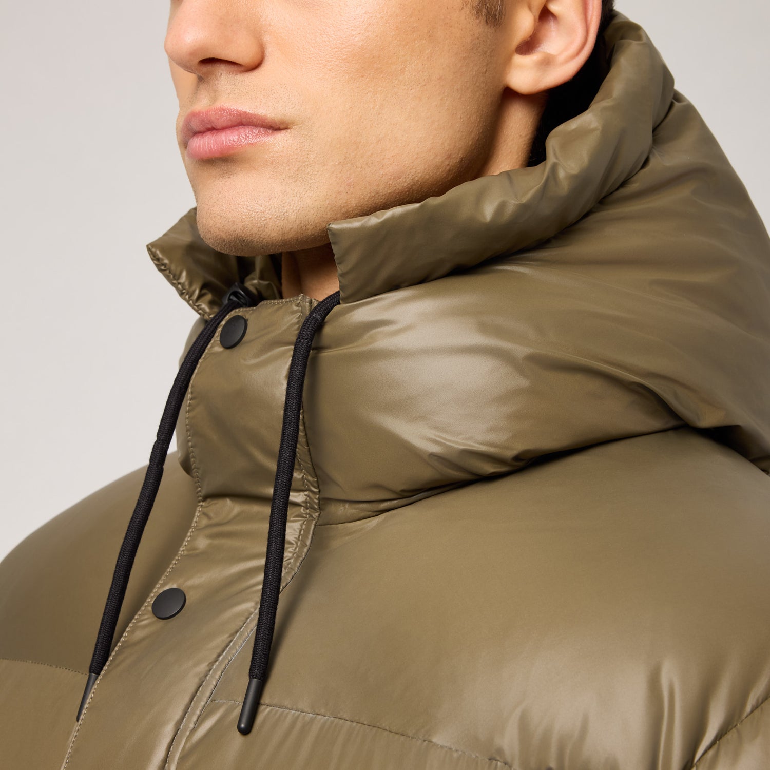 Men's Hooded Goose Down Puffer
