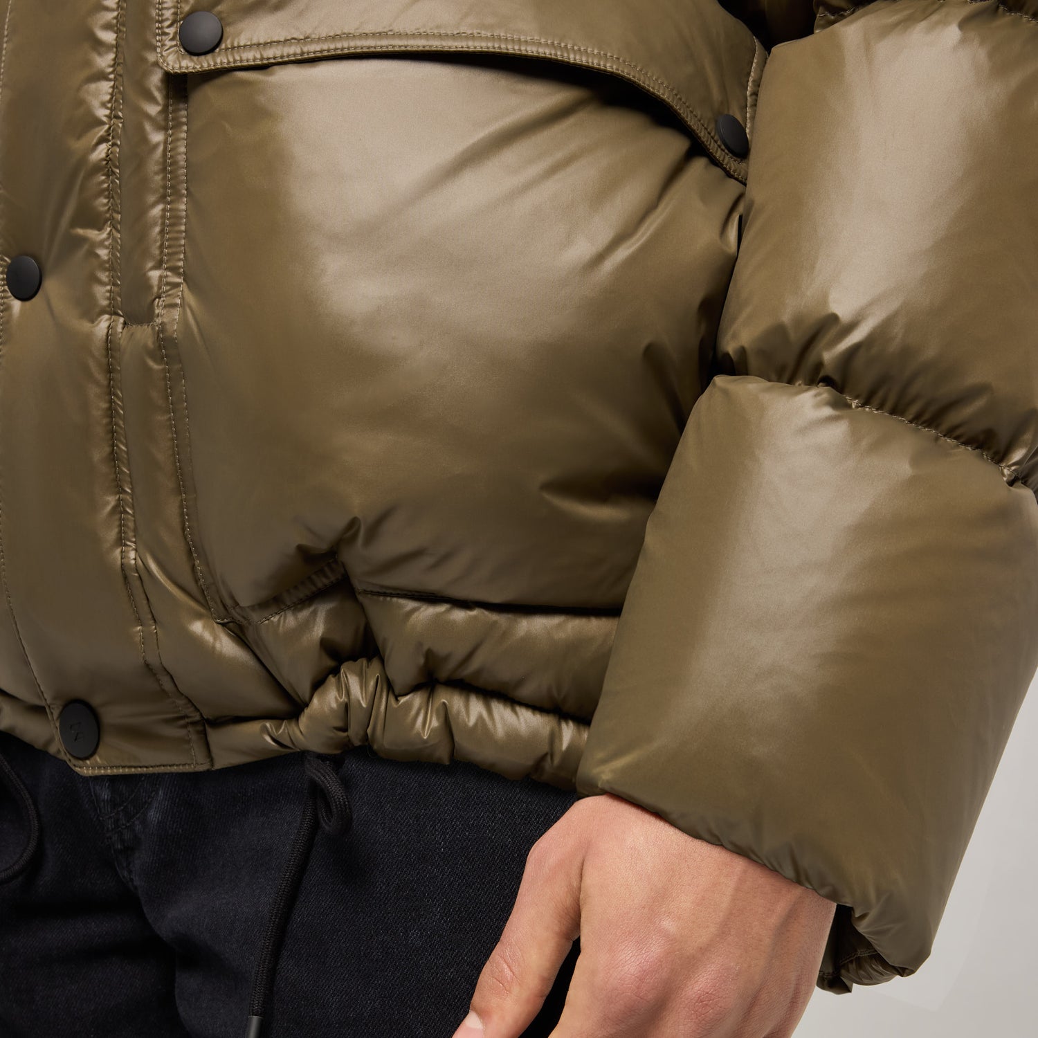 Men's Hooded Goose Down Puffer